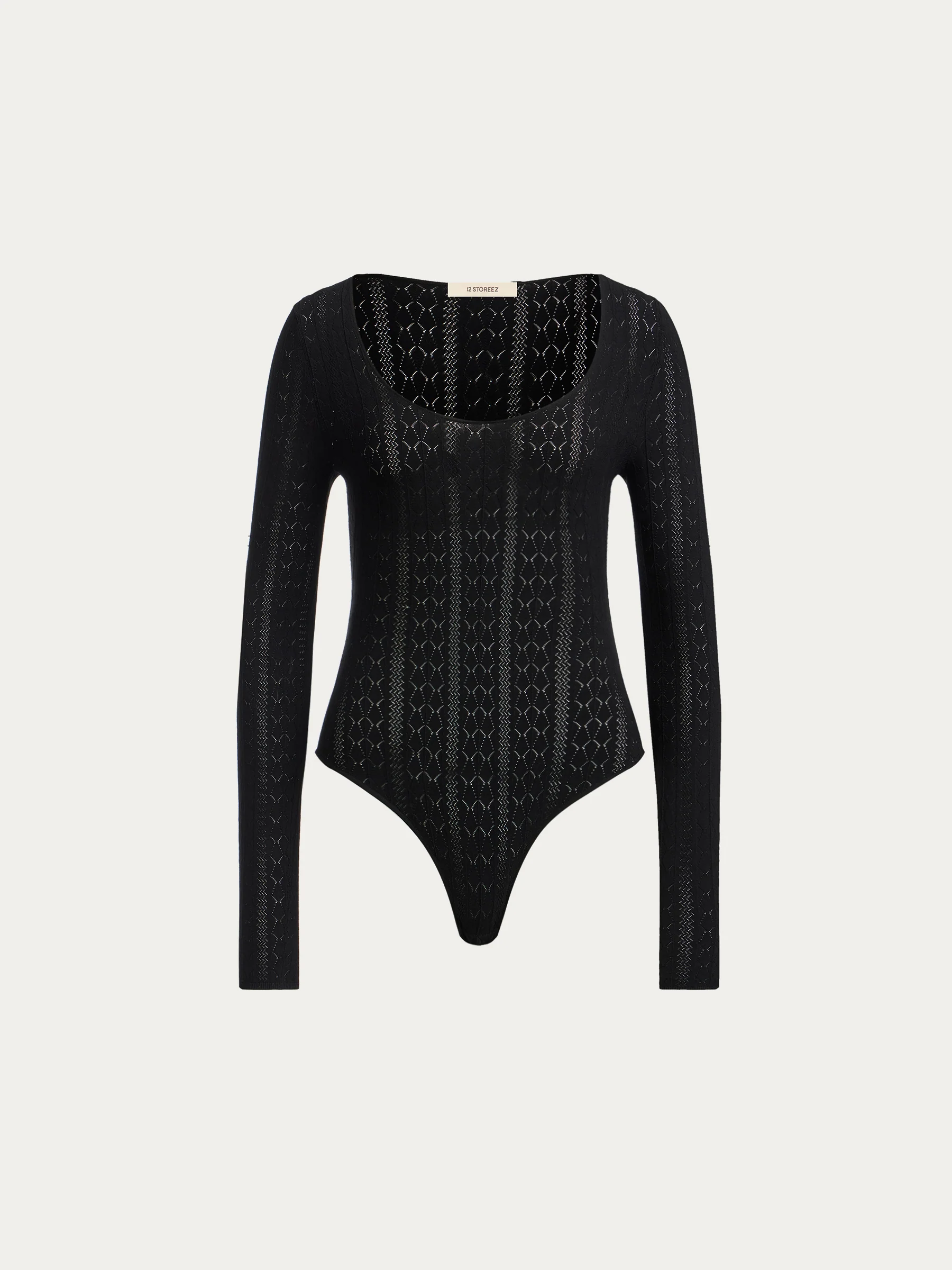 Lace-knit bodysuit - Image 7
