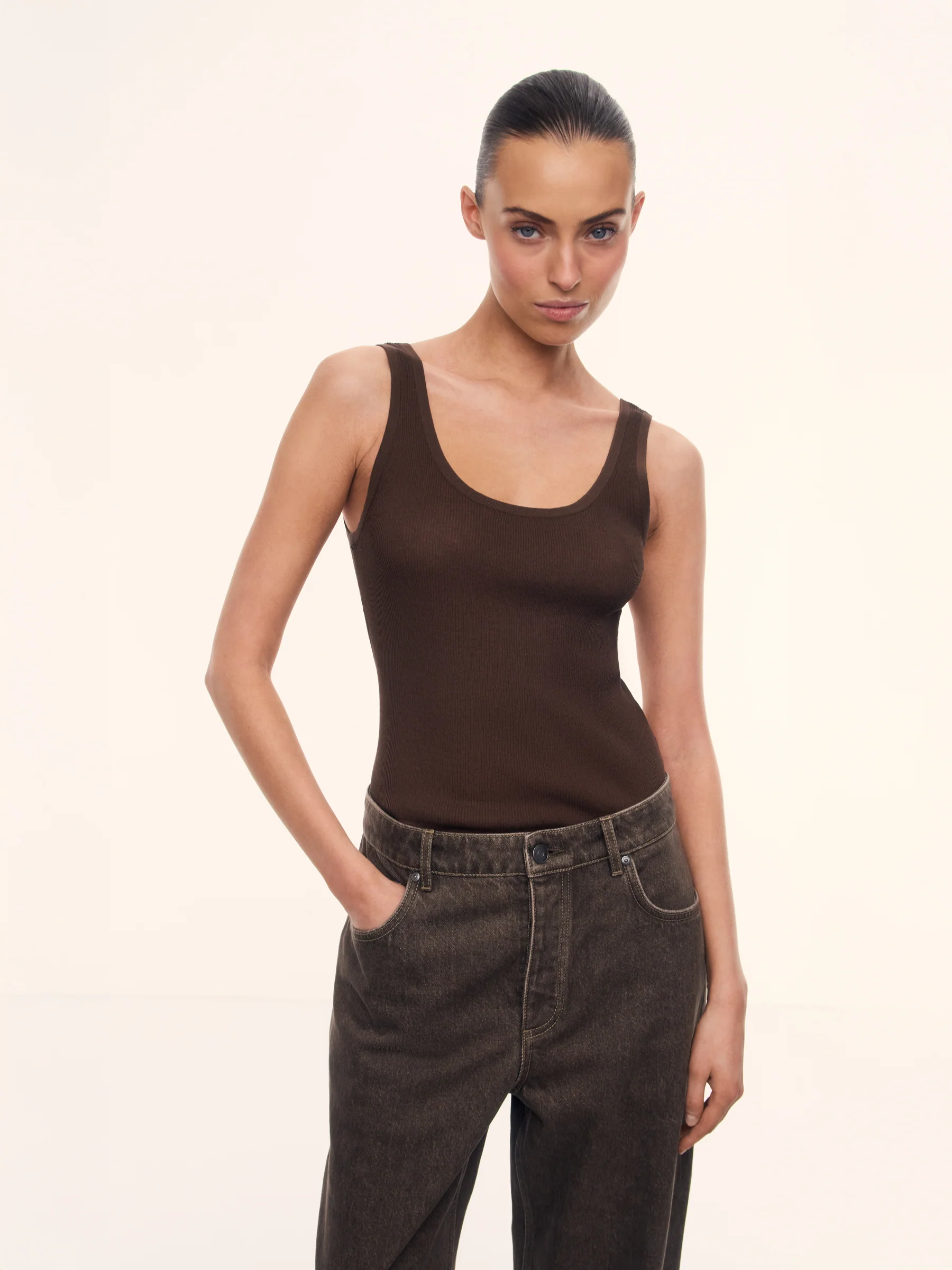 Lattice tank top