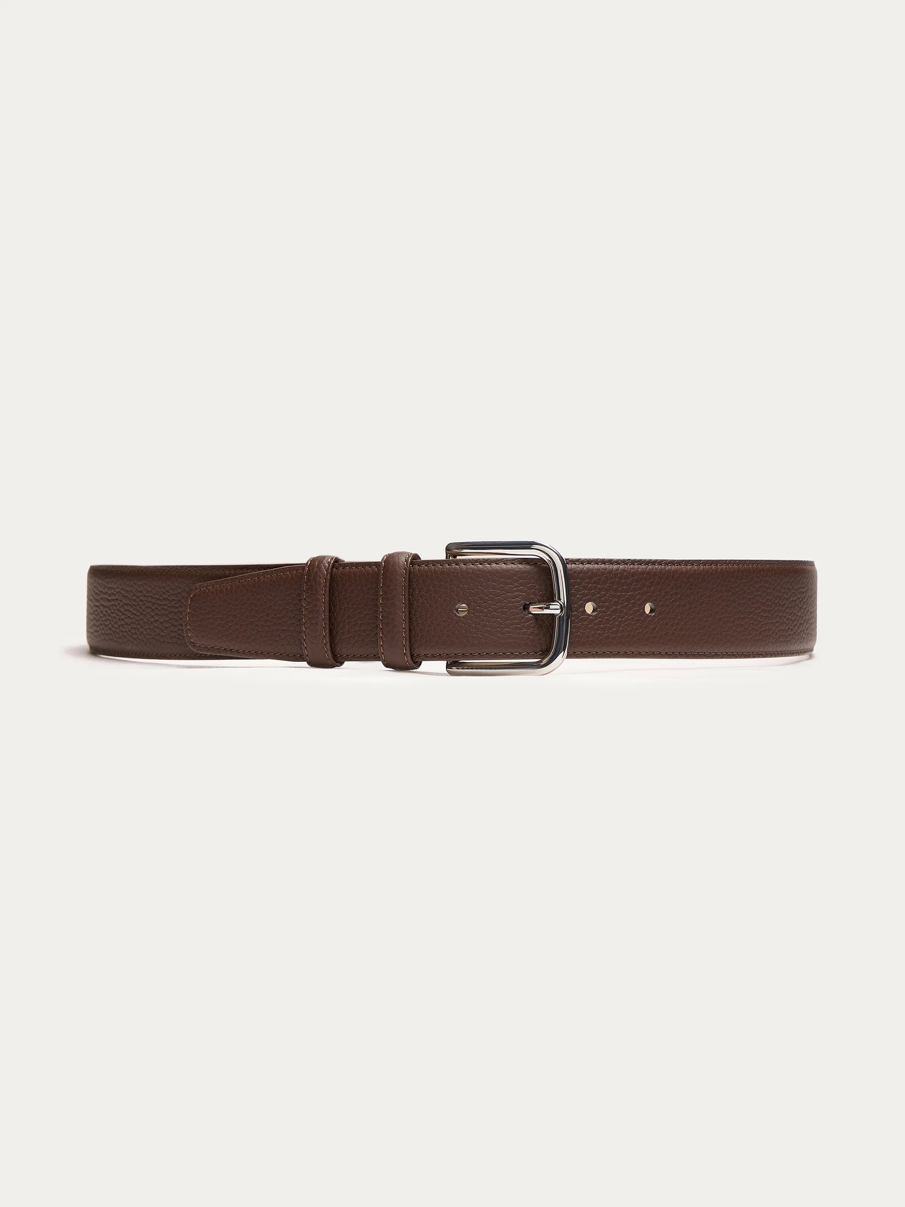 Leather belt