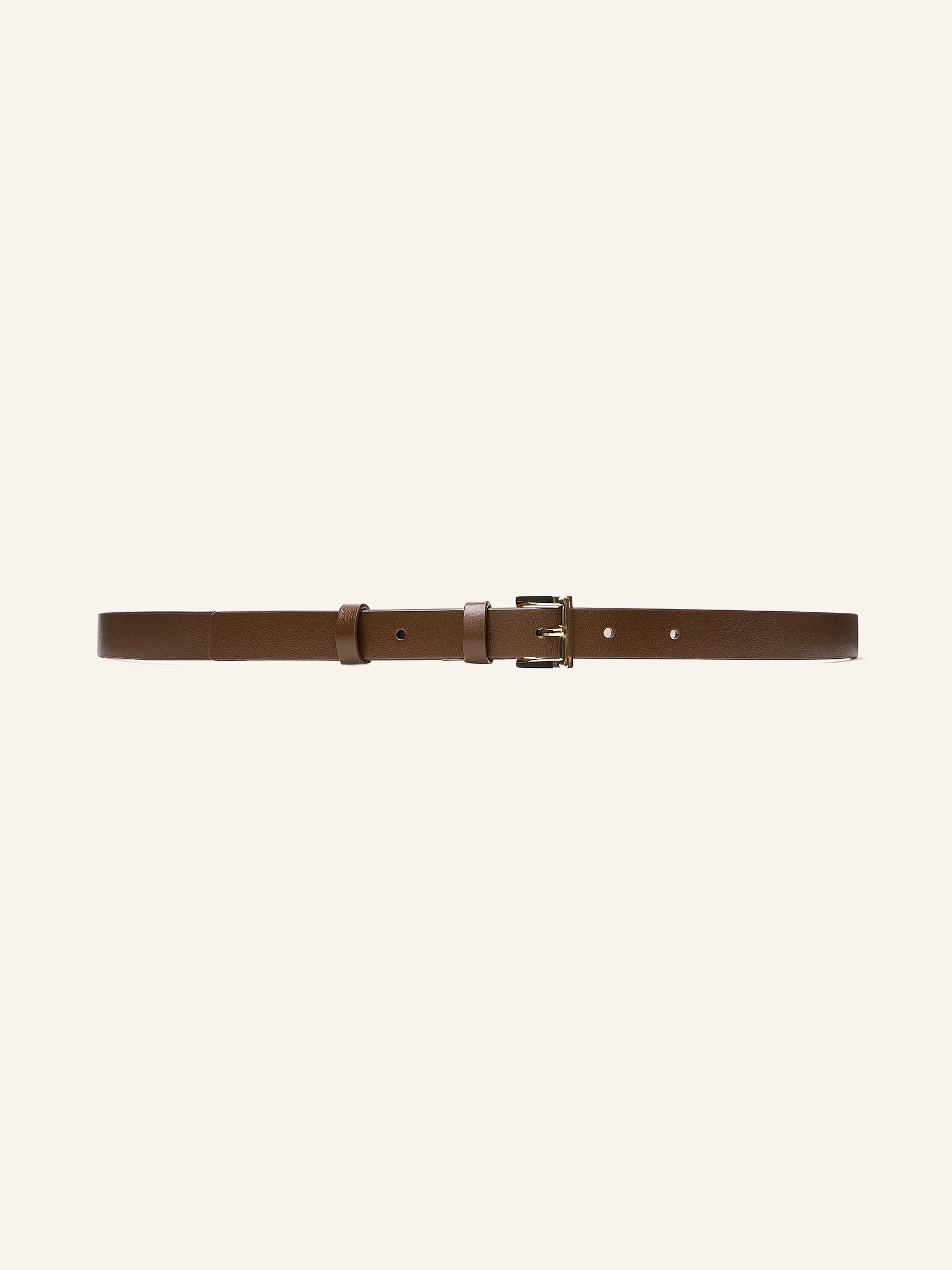 Leather belt