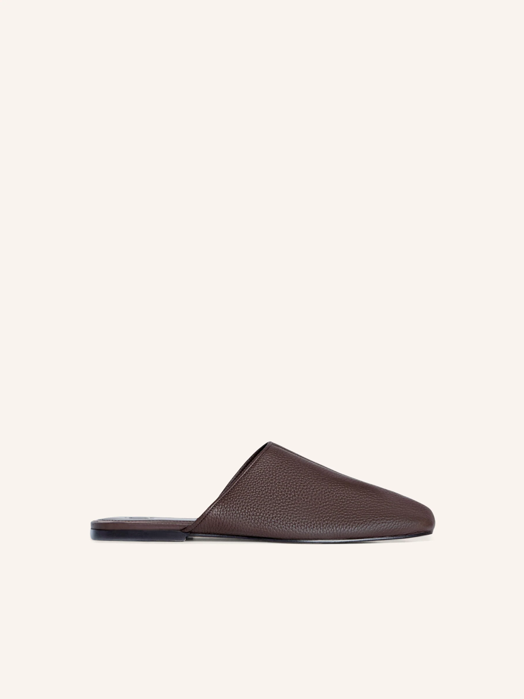 Leather mules