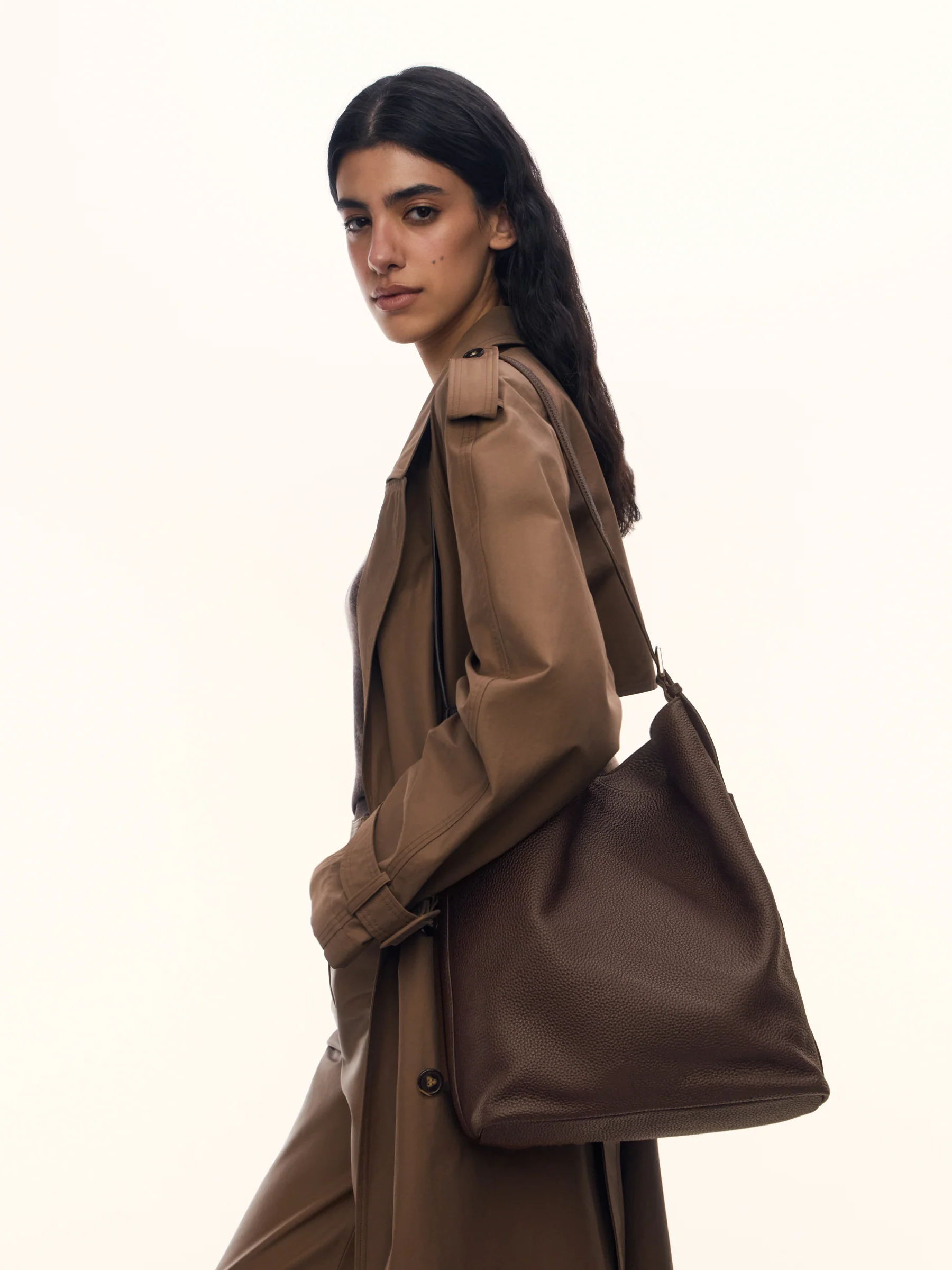 Leather shoulder bag - Image 3