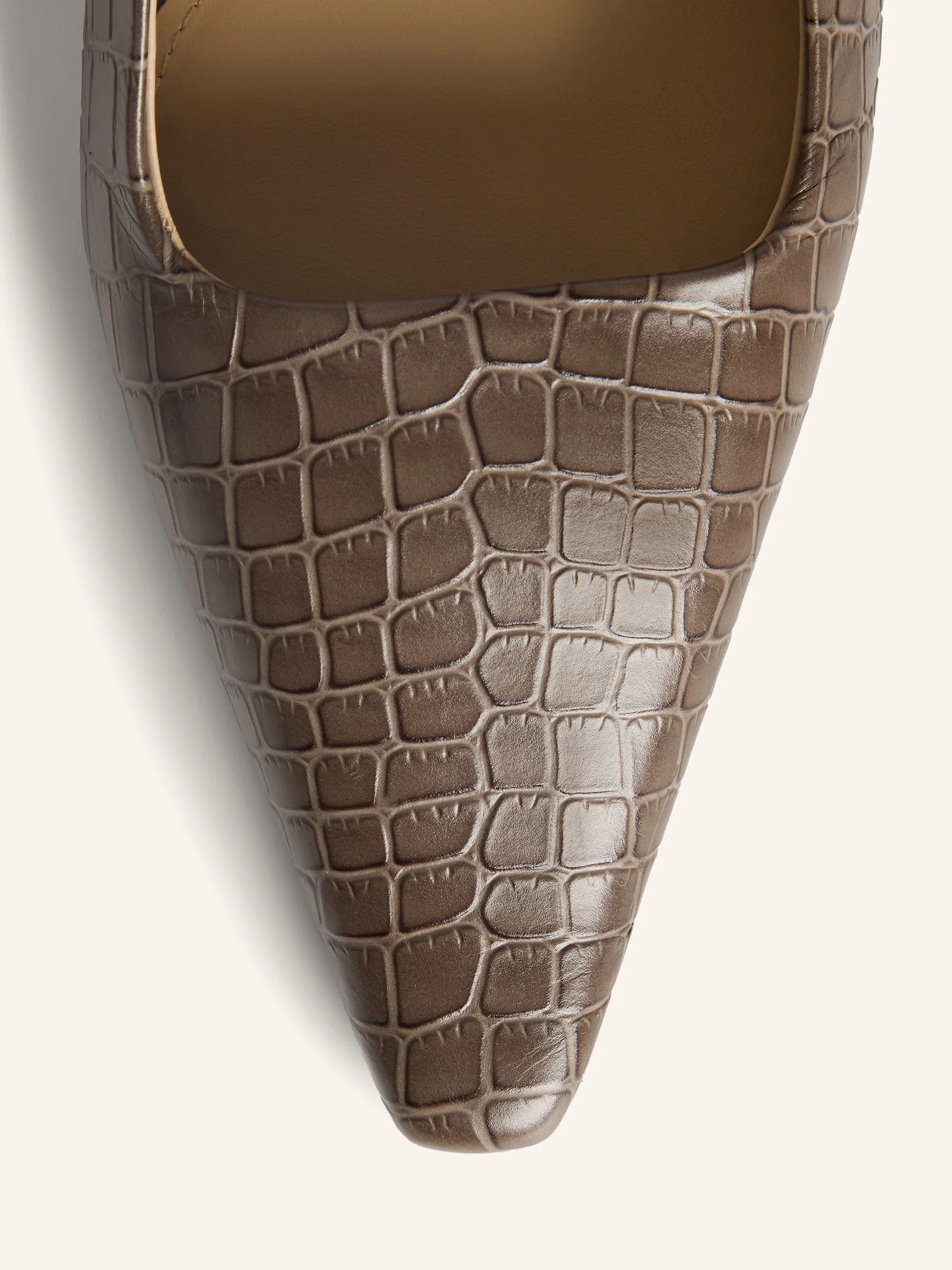 Leather slingback pumps - Image 6