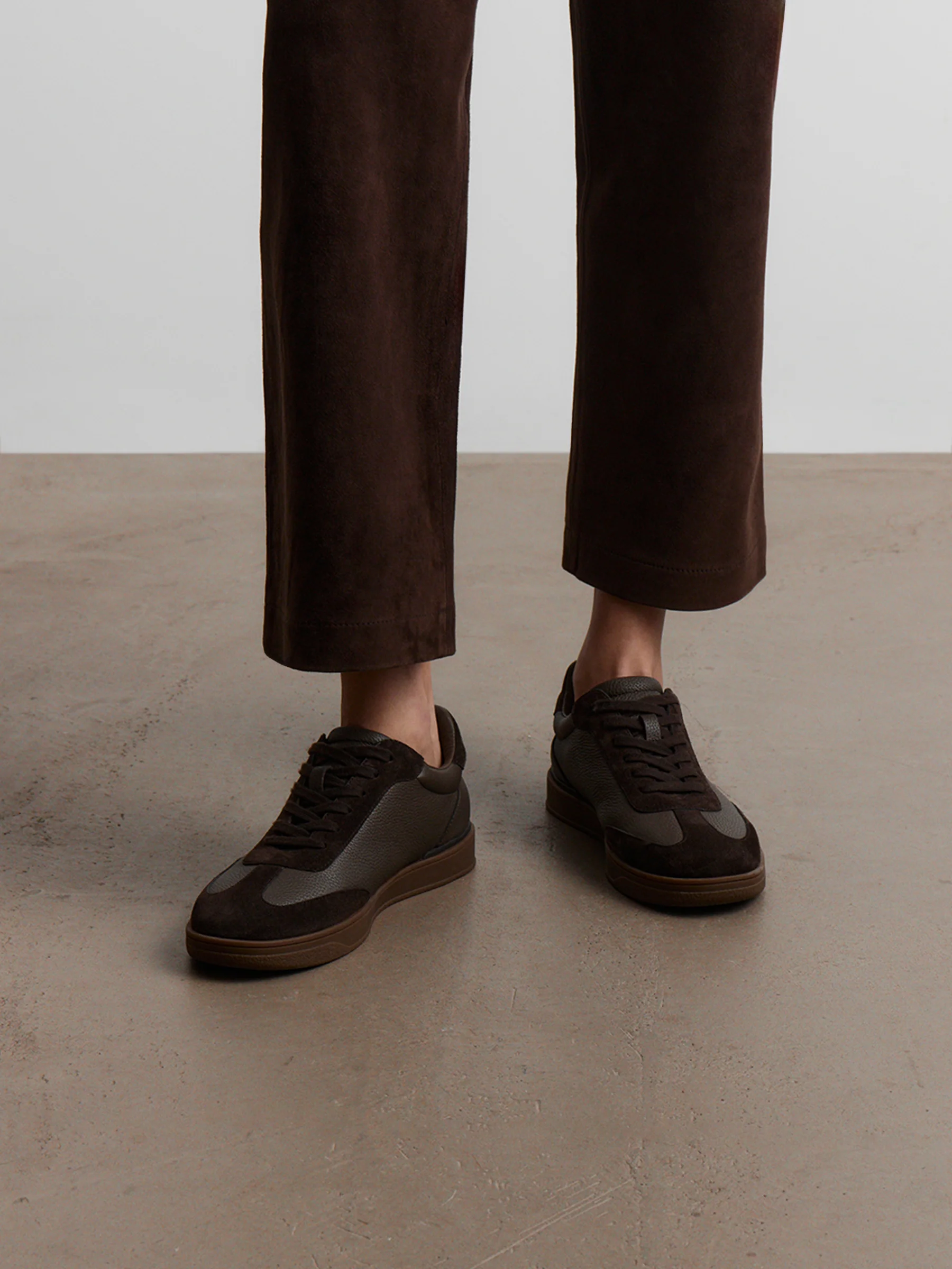 Leather sneakers - Image 3