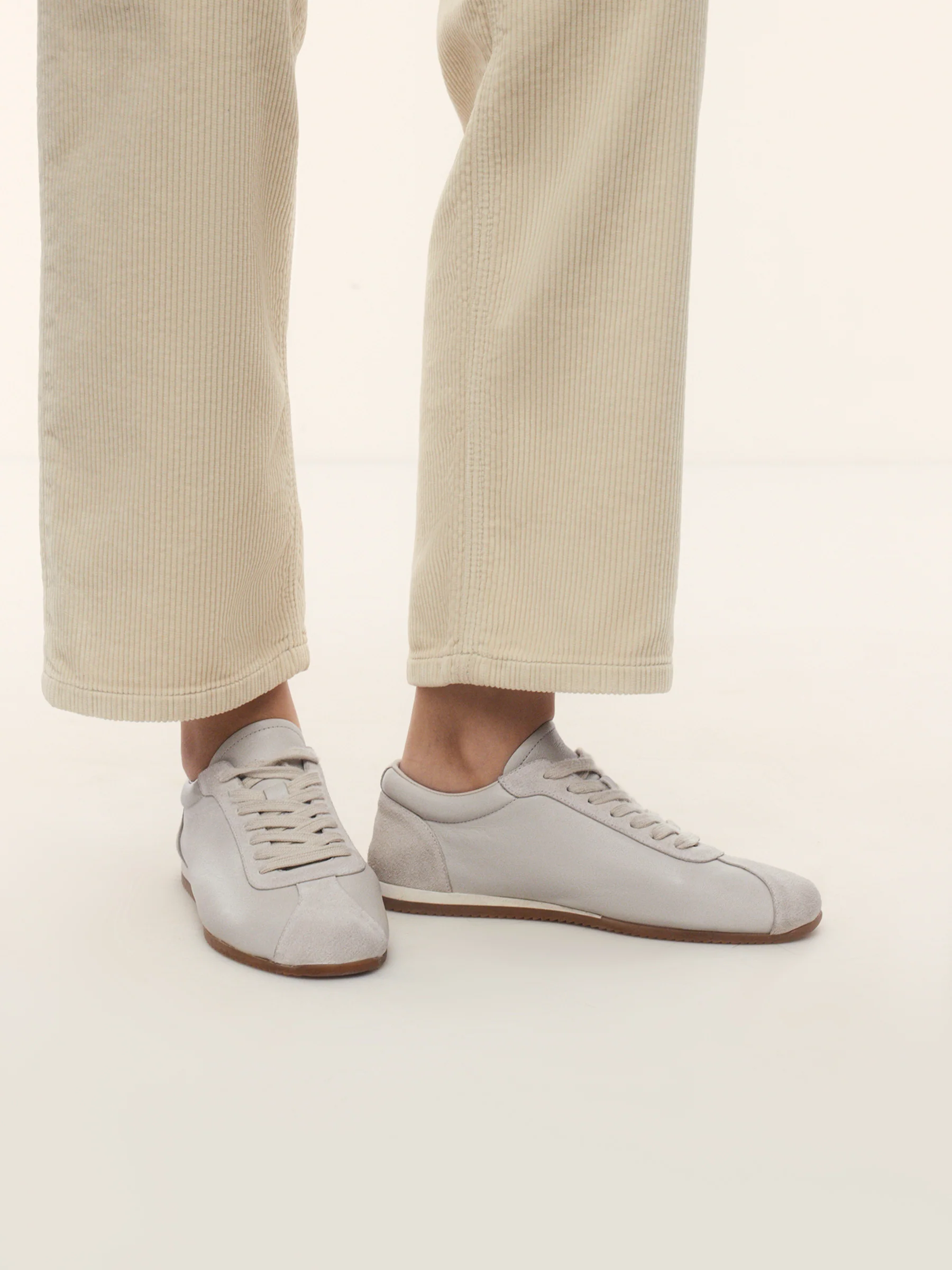 Leather-suede sneakers - Image 3