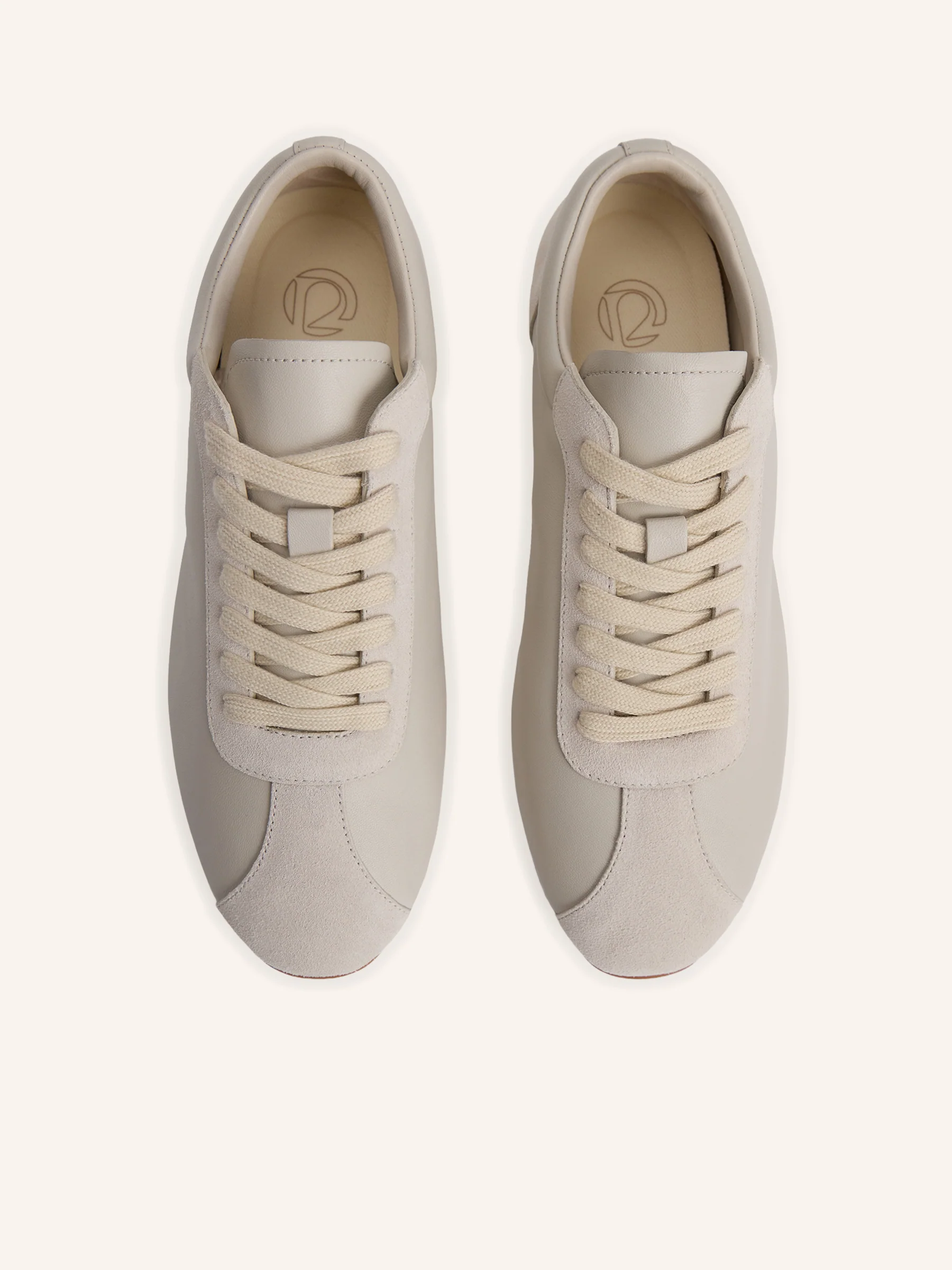 Leather-suede sneakers - Image 4