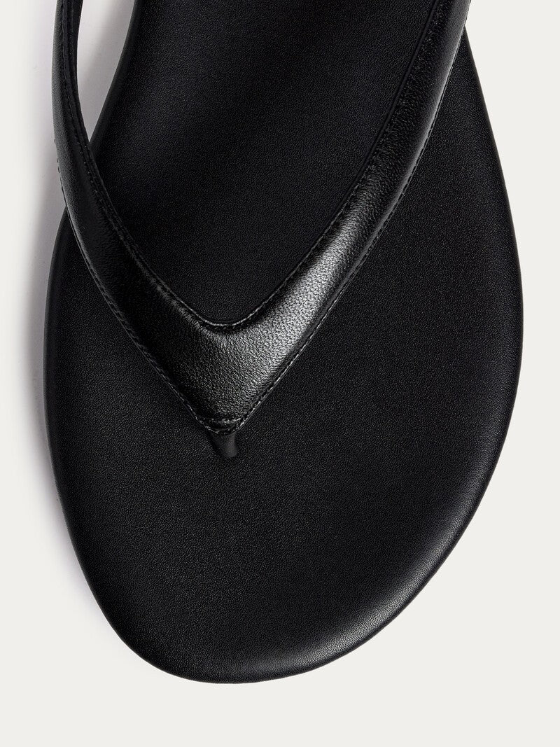 Leather thong sandals - Image 5