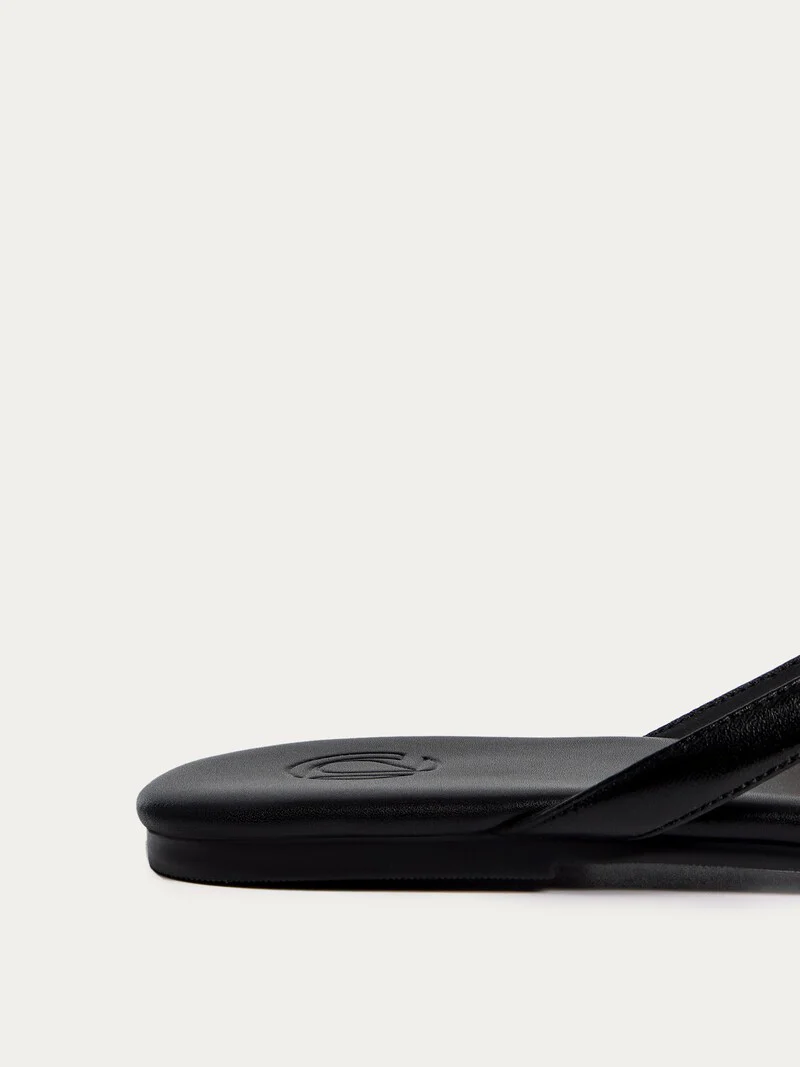 Leather thong sandals - Image 6