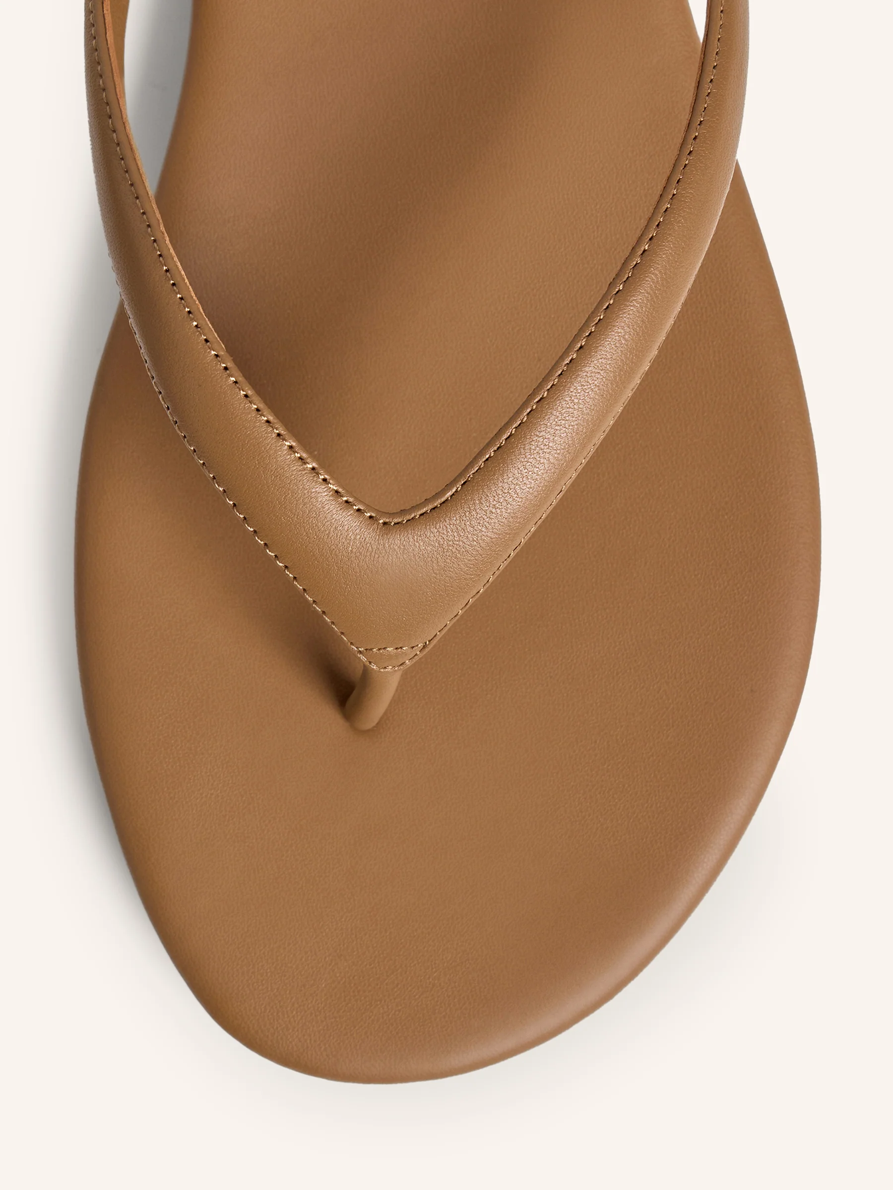 Leather thong sandals - Image 5