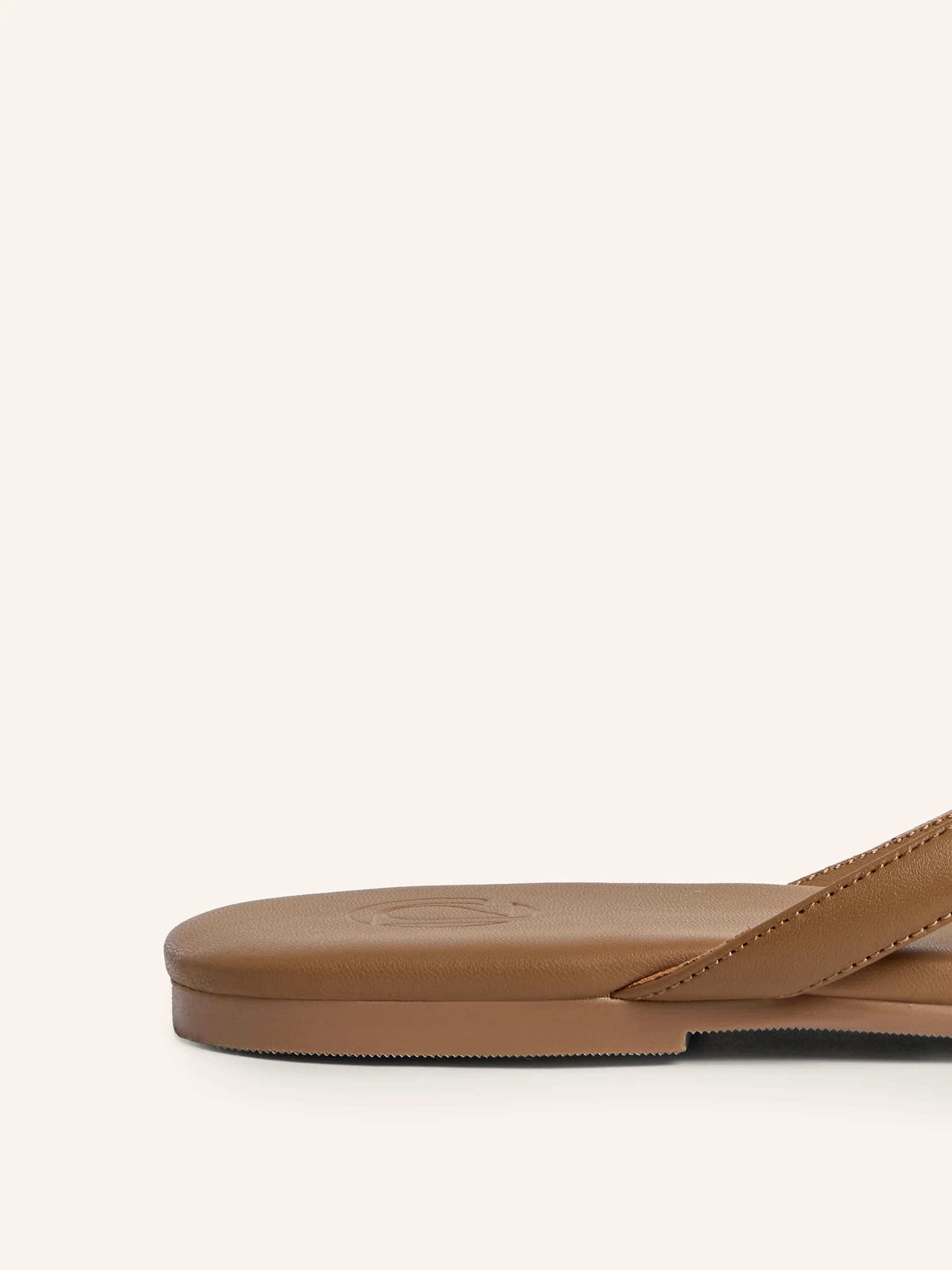 Leather thong sandals - Image 6