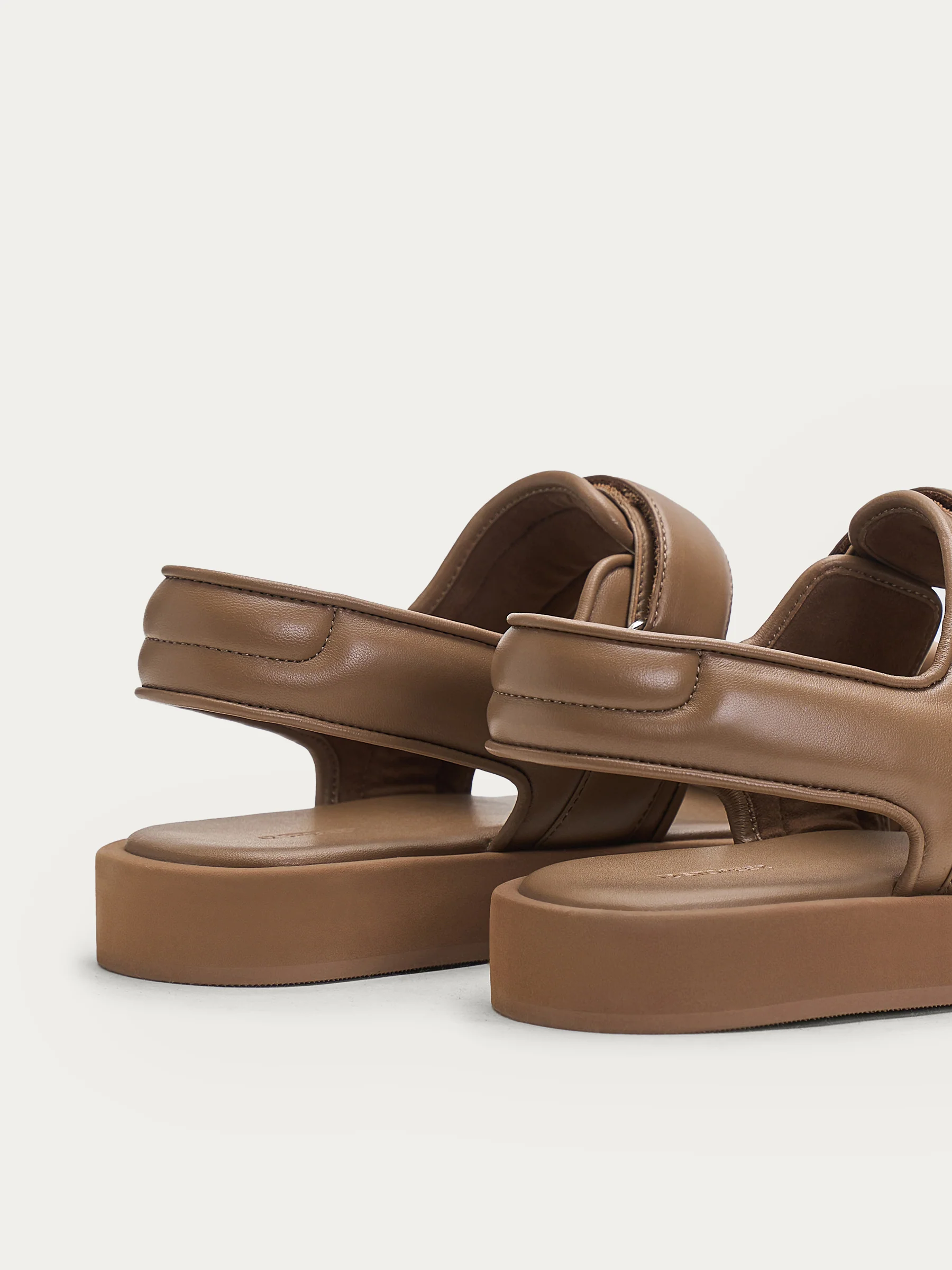 Leather velcro sandals - Image 5