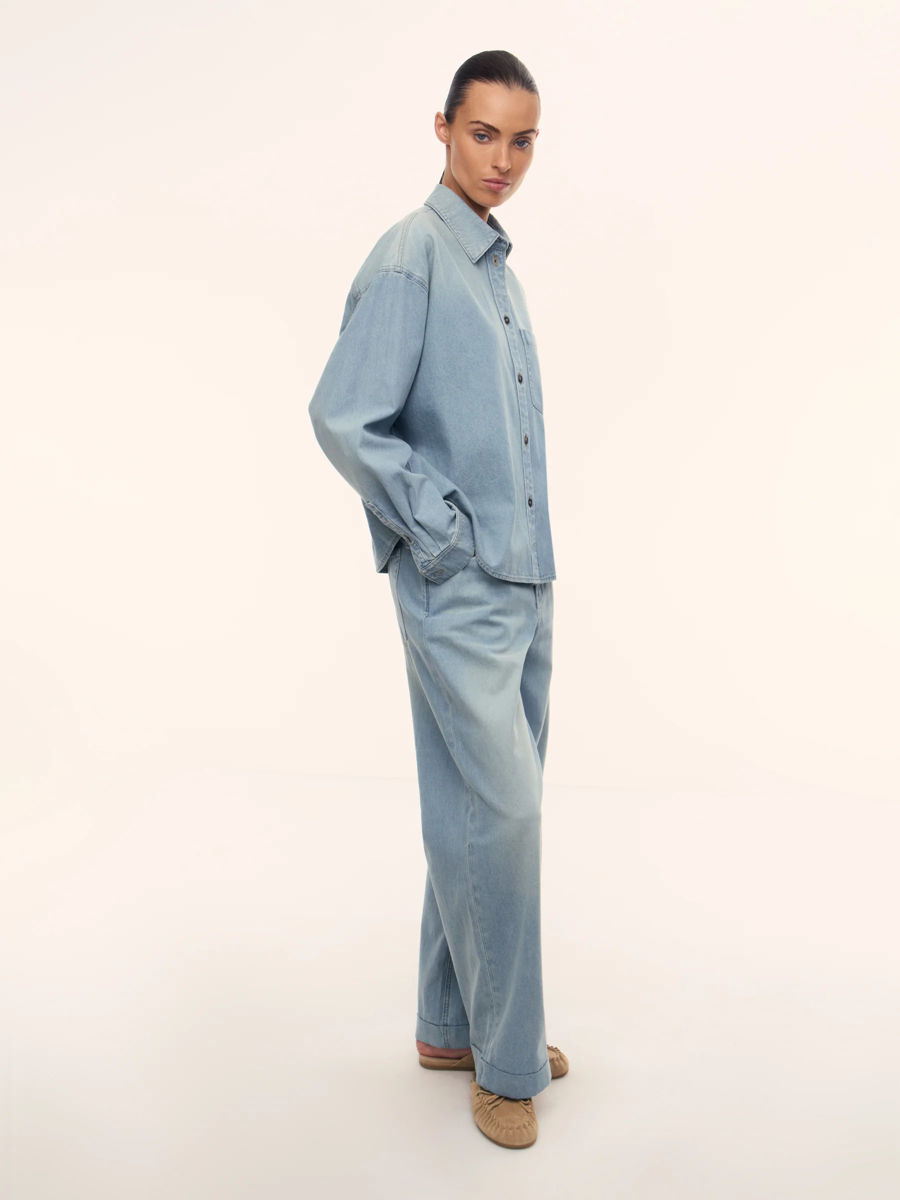 Light denim shirt - Image 3