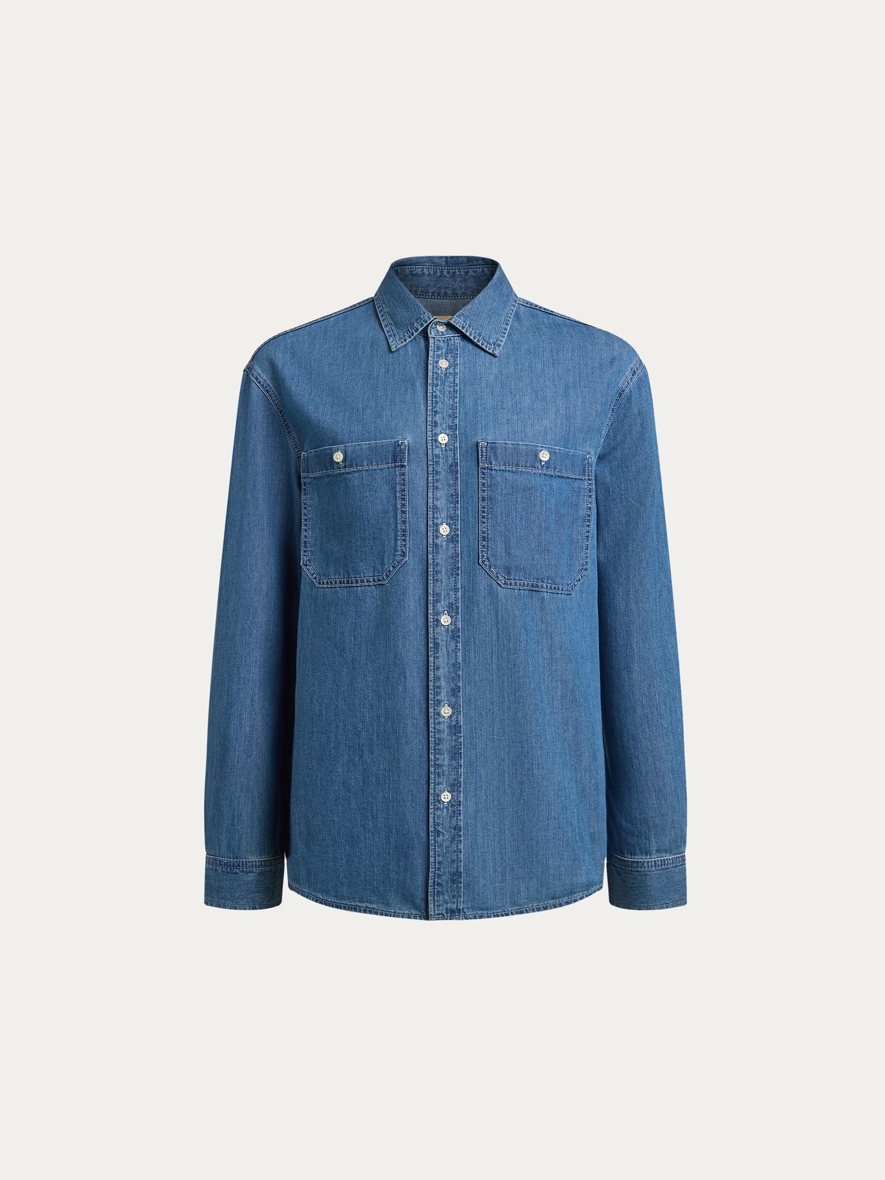 Lightweight denim shirt - Image 6