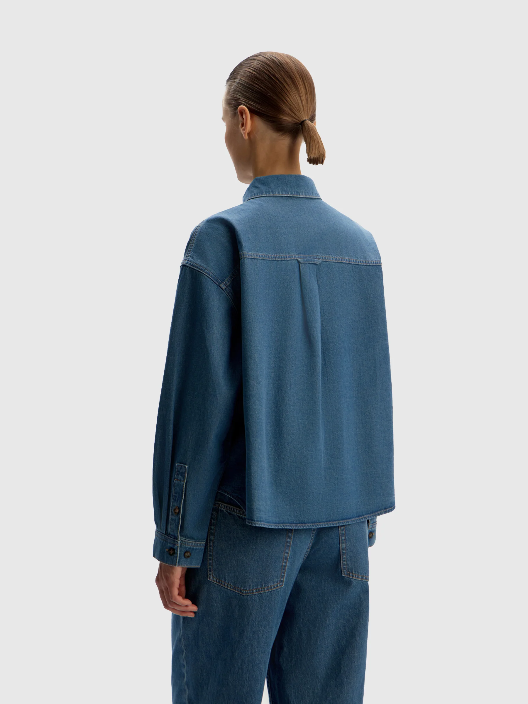 Lightweight denim shirt - Image 6