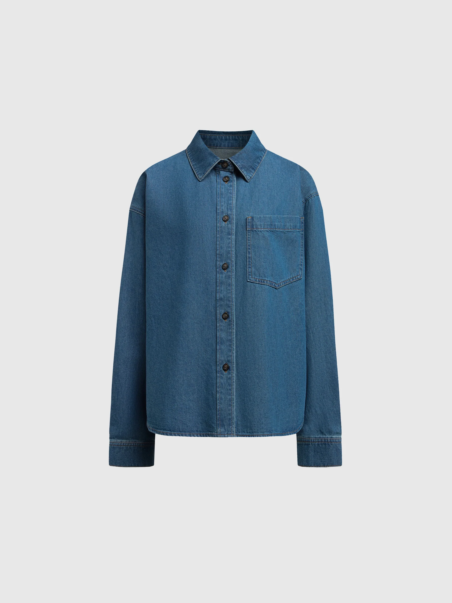 Lightweight denim shirt - Image 7