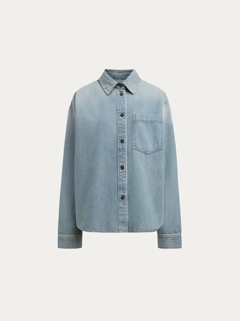 Lightweight denim shirt - Image 6