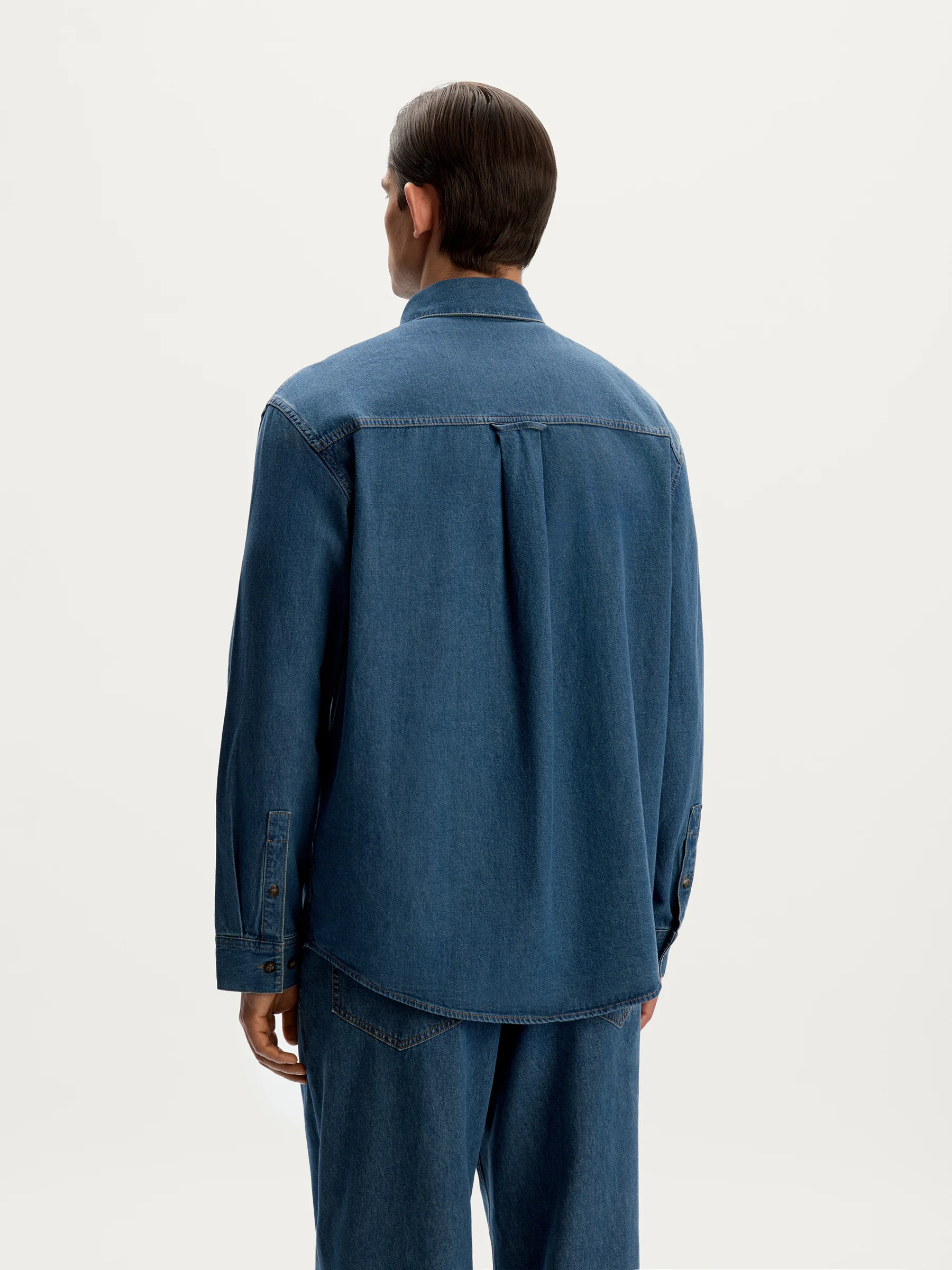 Lightweight denim shirt - Image 5