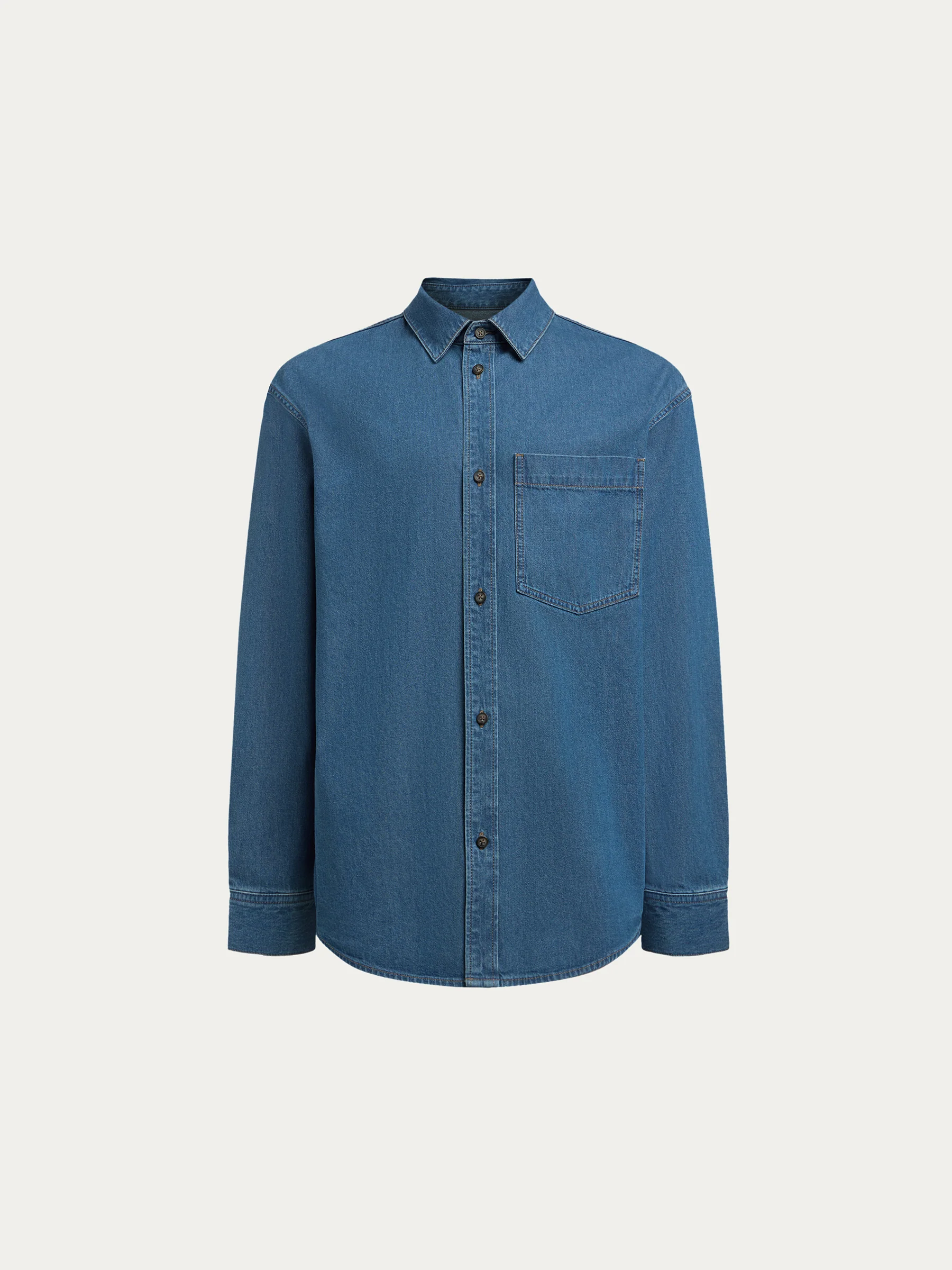 Lightweight denim shirt - Image 6