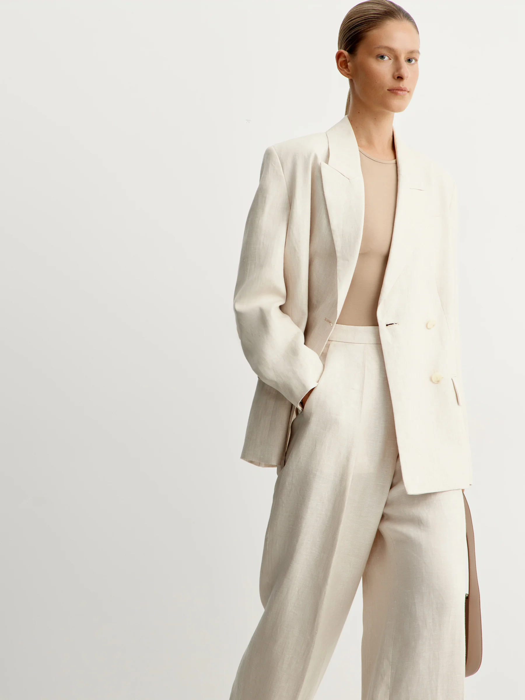 Linen blazer