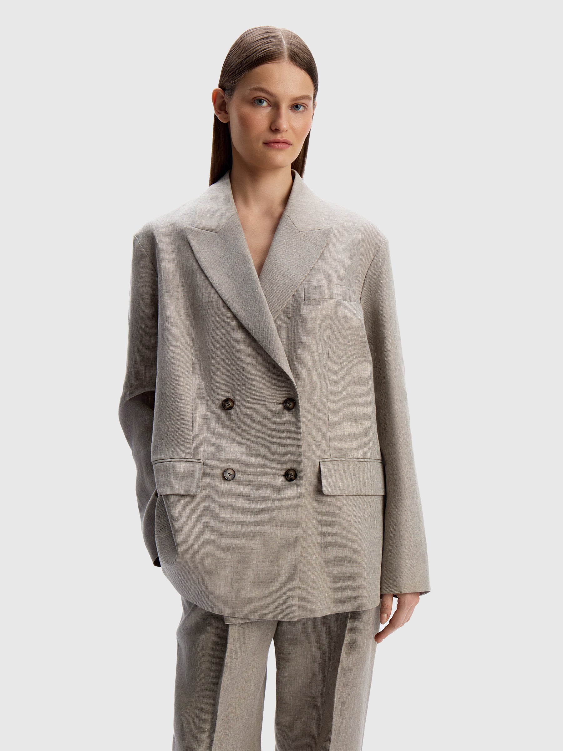 Linen blazer