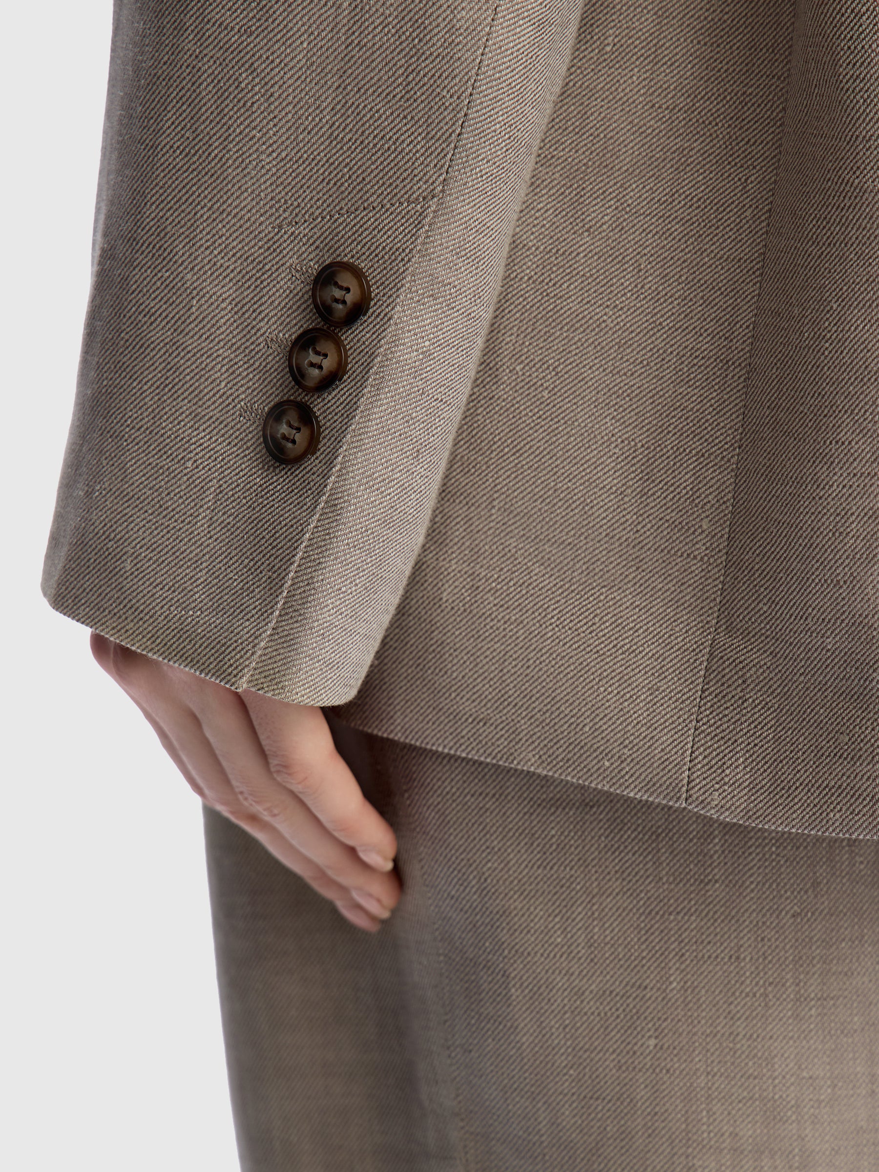 Linen blazer - Image 3