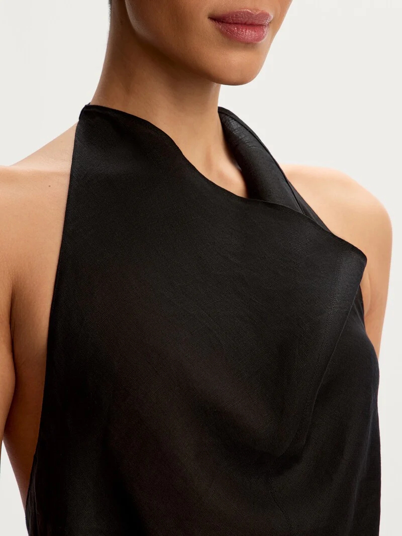 Linen halter top - Image 3