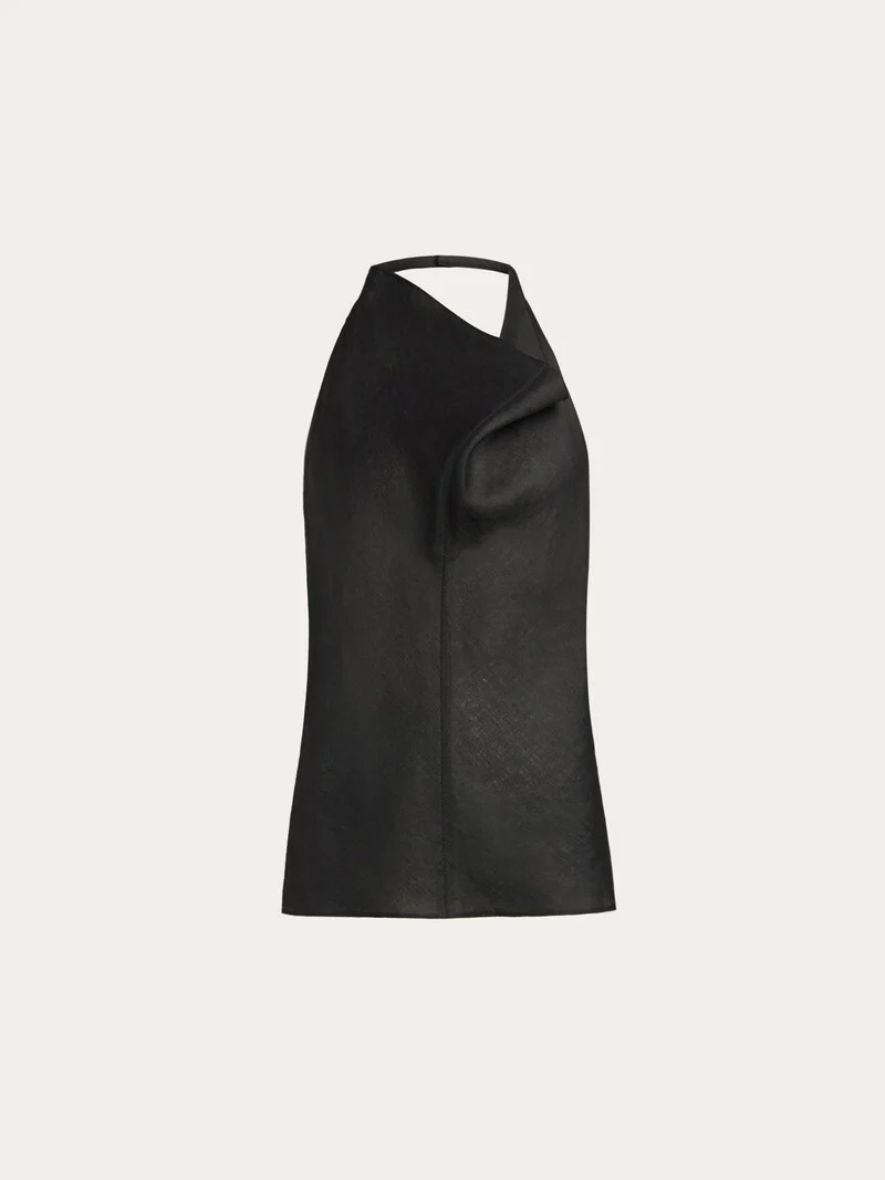 Linen halter top - Image 6