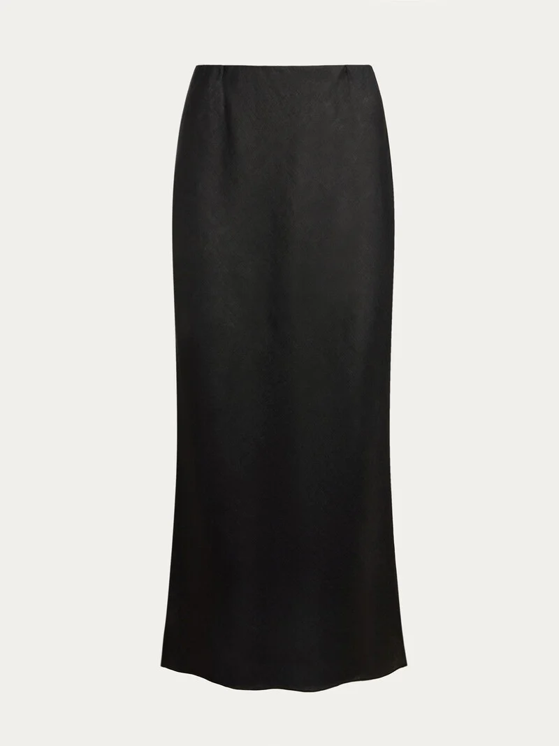 Linen maxi skirt - Image 5