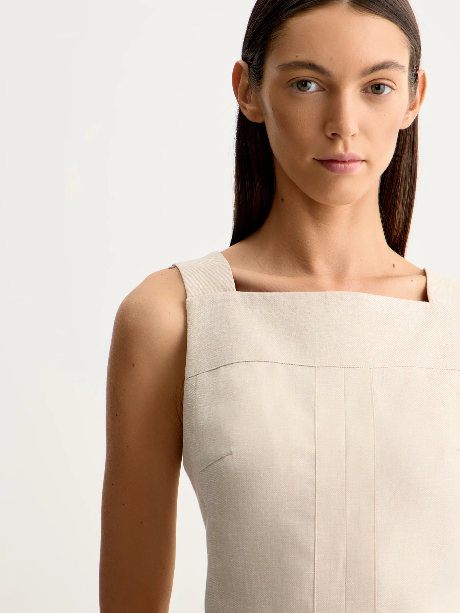 Linen mini dress - Image 5