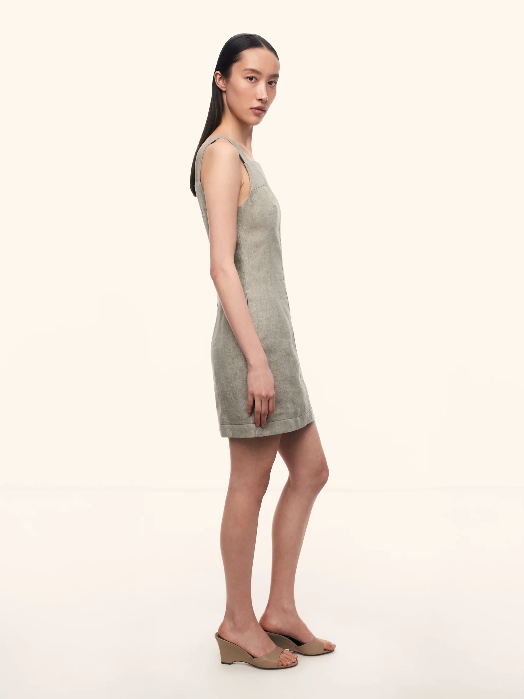 Linen mini dress - Image 2
