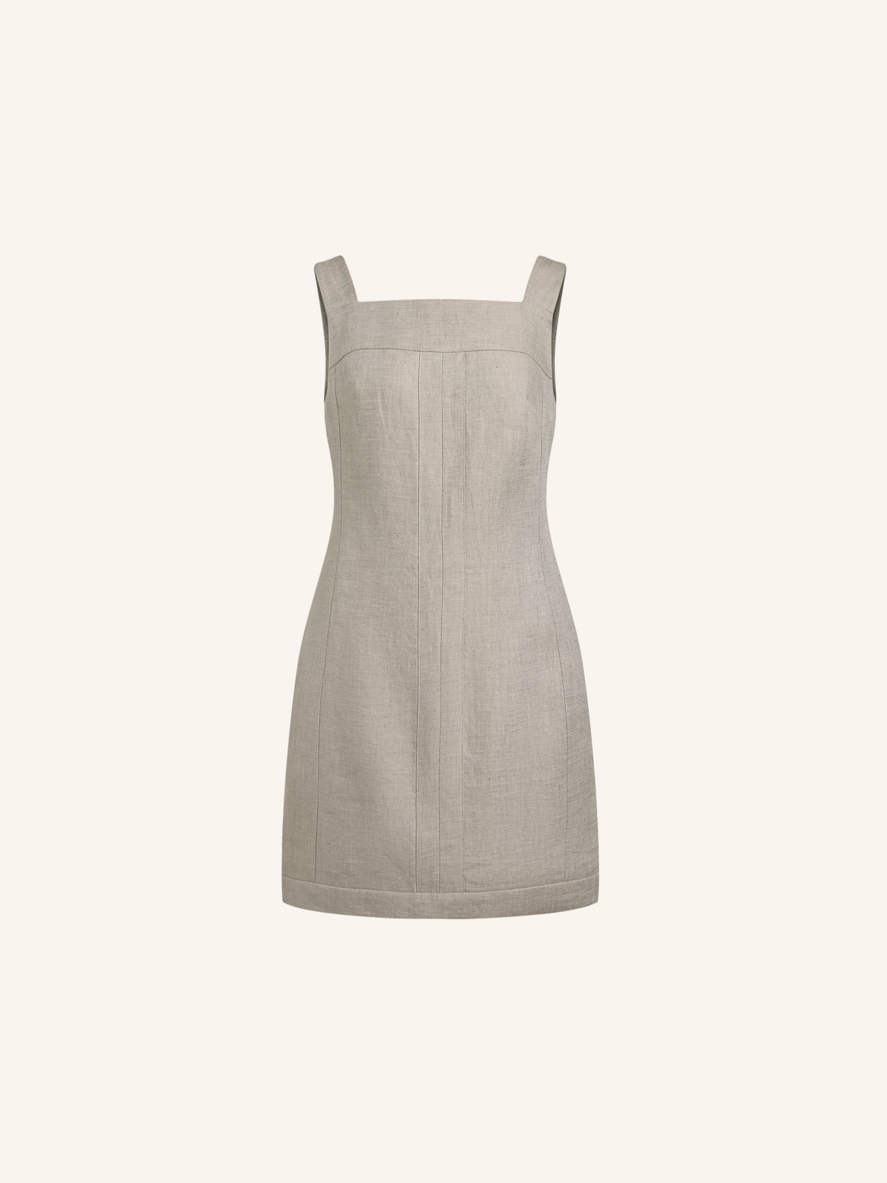 Linen mini dress - Image 6