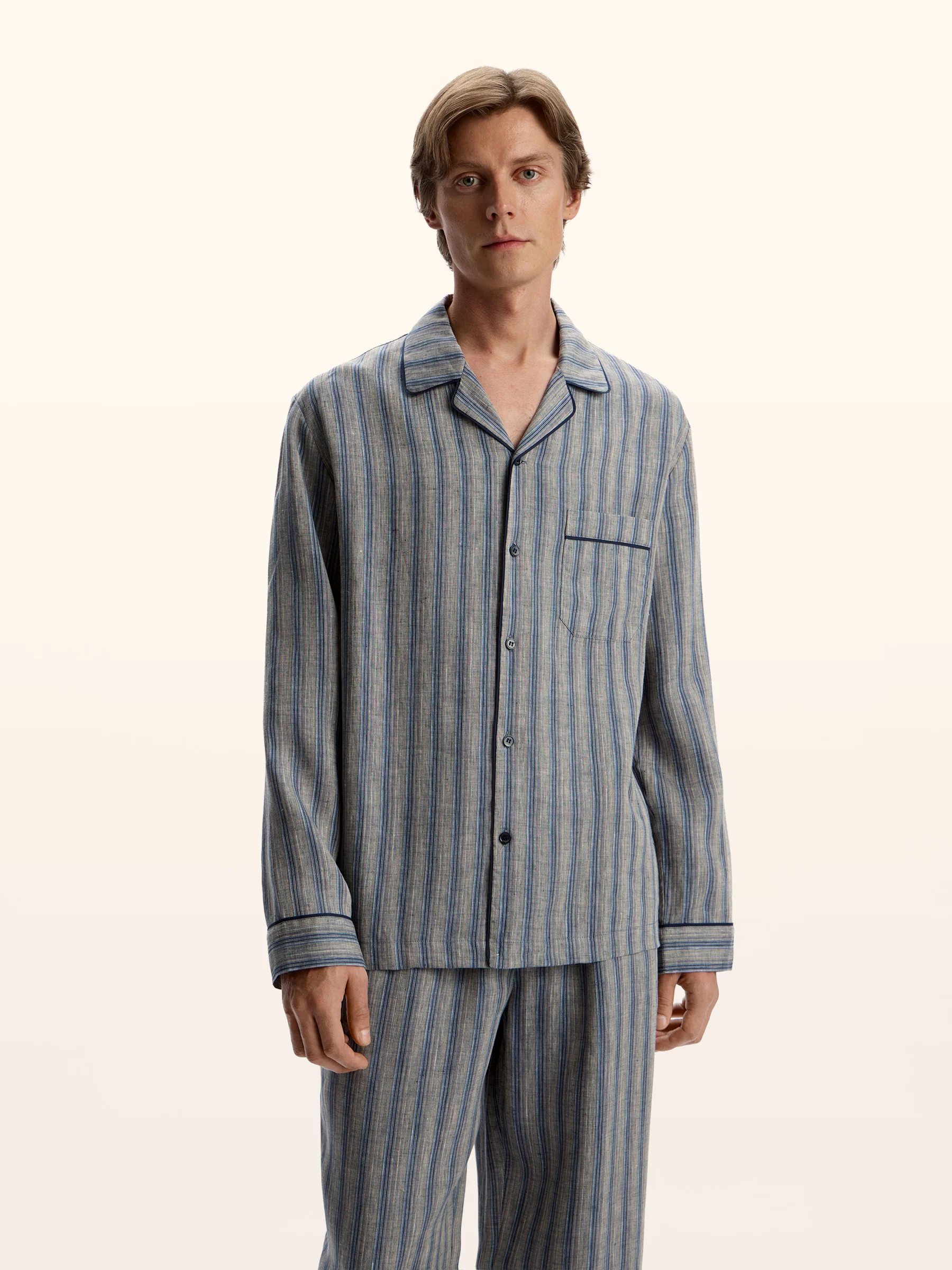 Linen pyjama-style set - Image 2