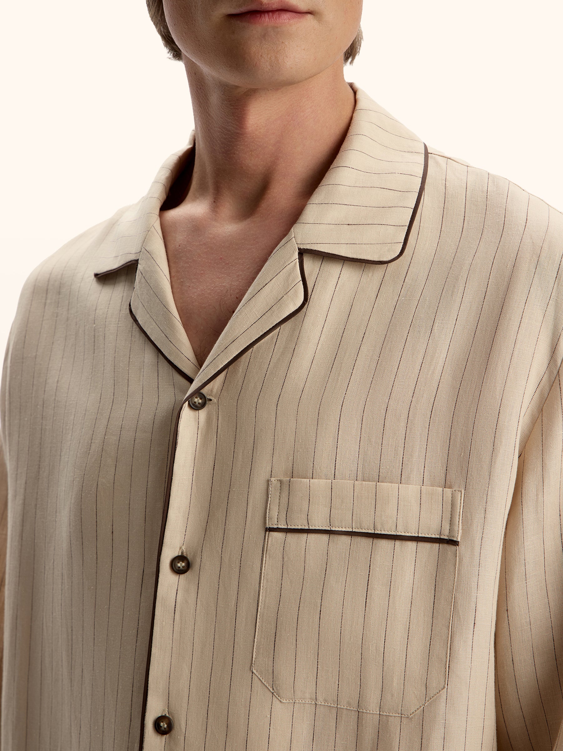 Linen pyjama-style set - Image 3