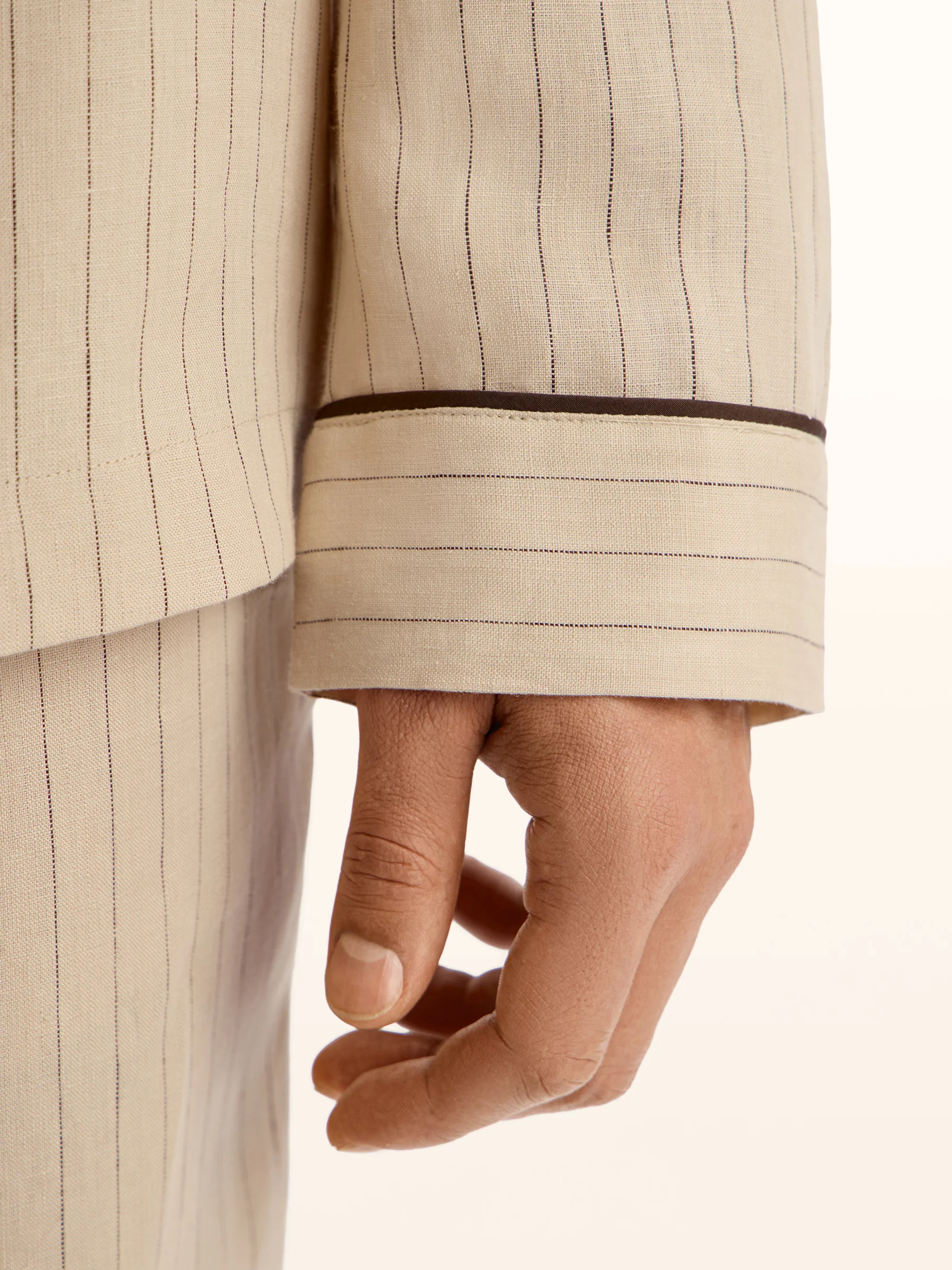 Linen pyjama-style set - Image 4