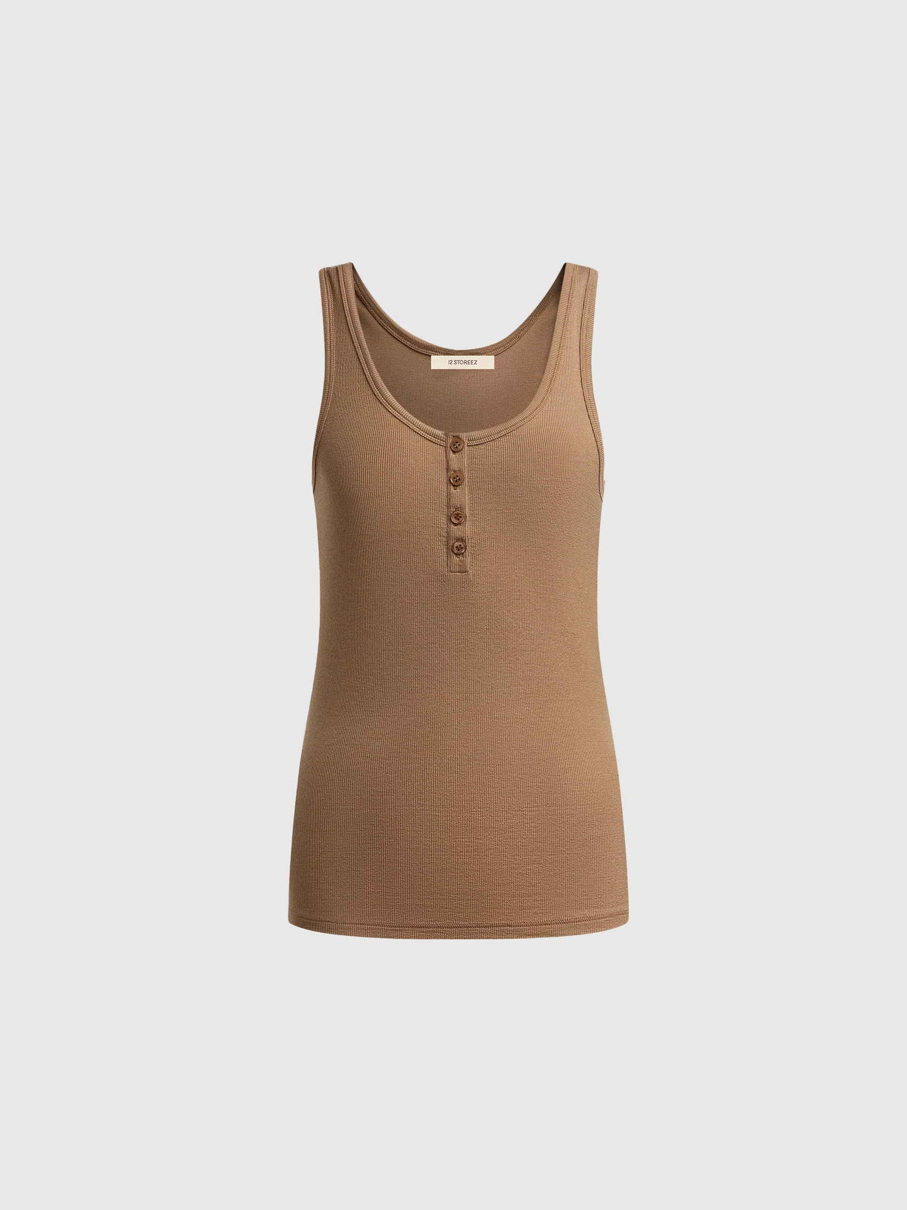 Lyocell henley tank top - Image 7