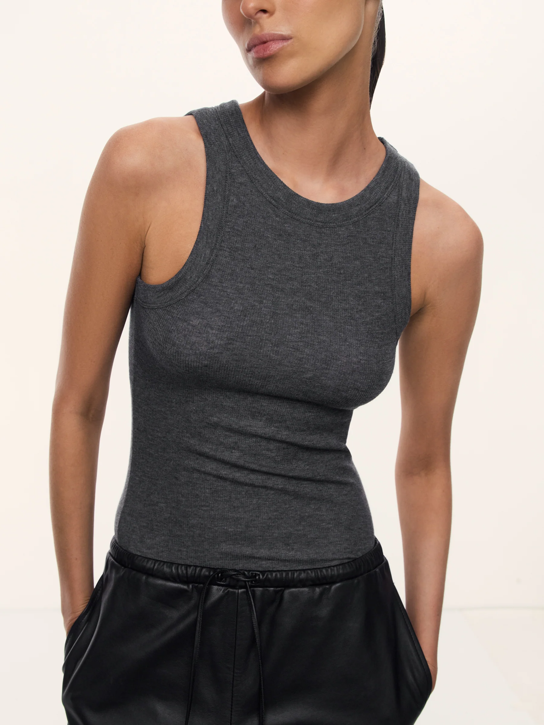 Lyocell-wool tank top - Image 4