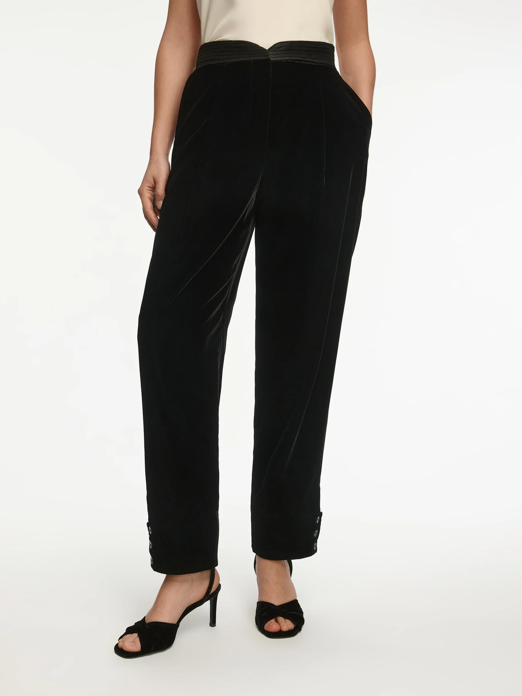 Marlene velvet trousers - Image 3