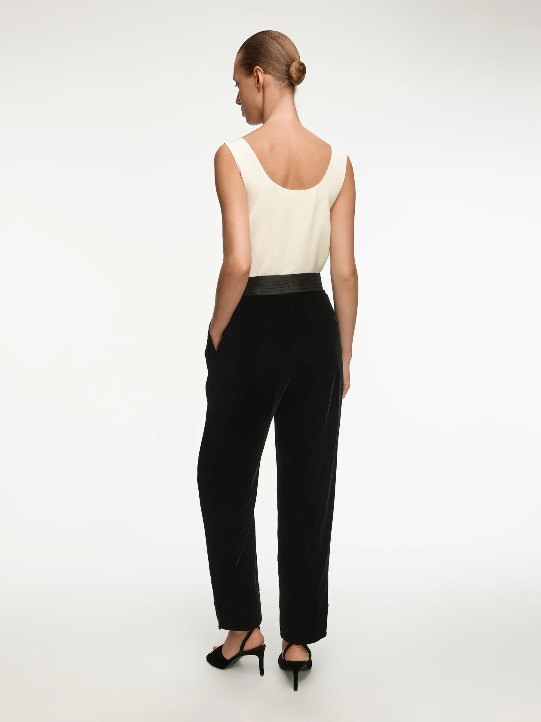 Marlene velvet trousers - Image 6
