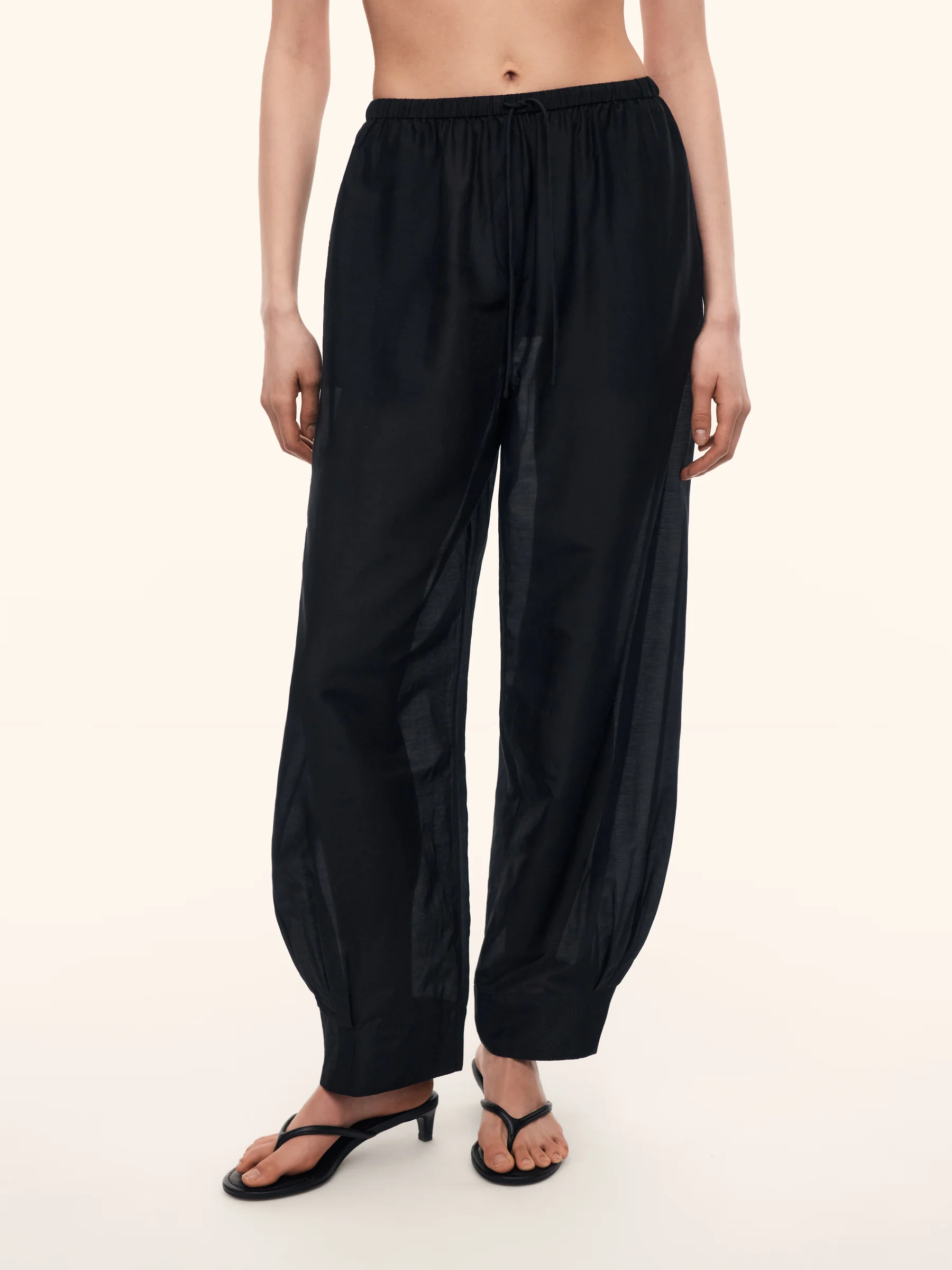 Marrakesh cotton-silk trousers - Image 3