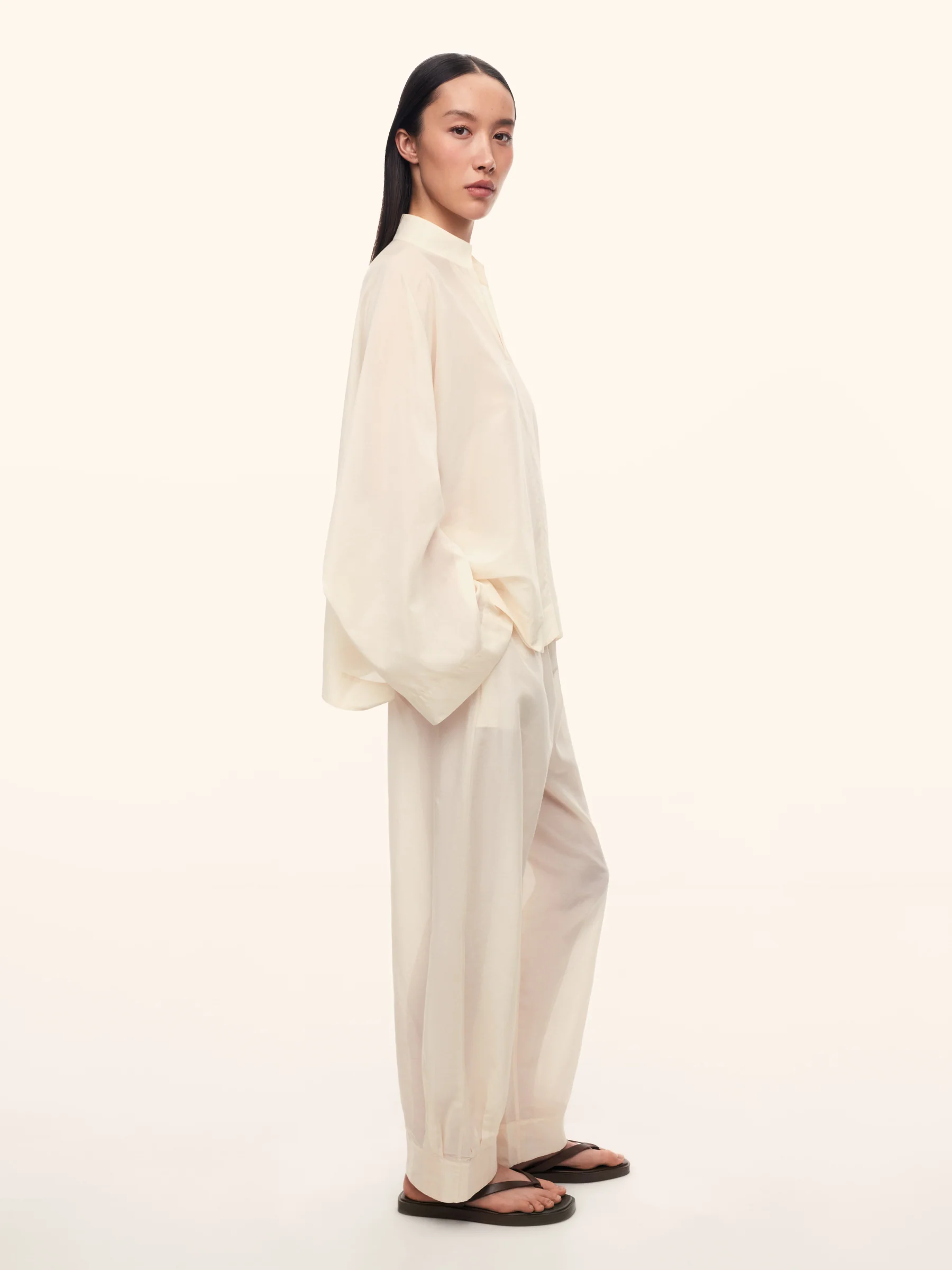 Marrakesh cotton-silk trousers - Image 2