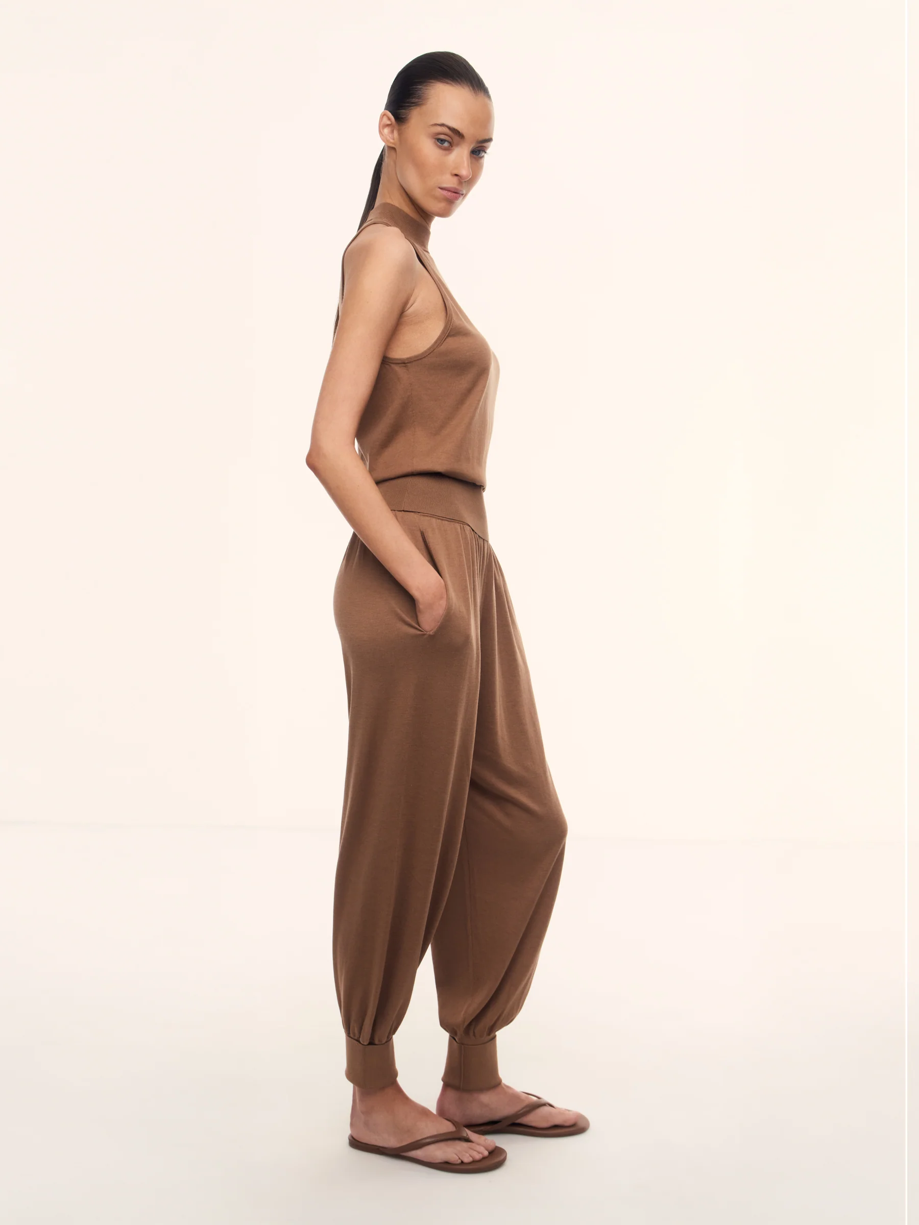 Mawata silk-cotton trousers - Image 2