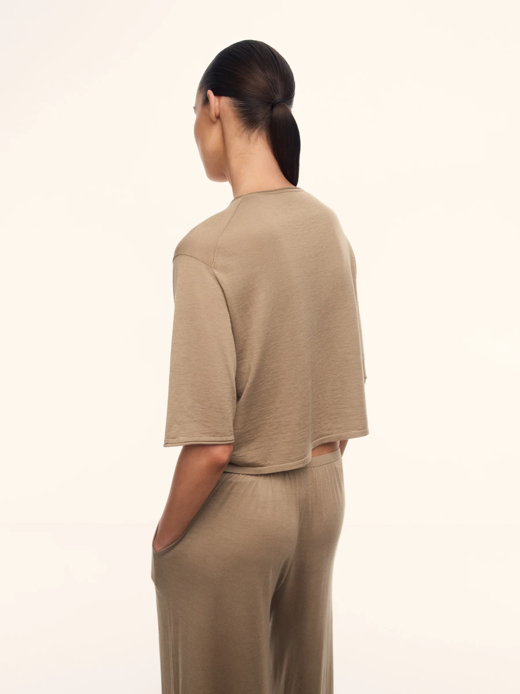 Mei silk-cotton T-shirt - Image 5
