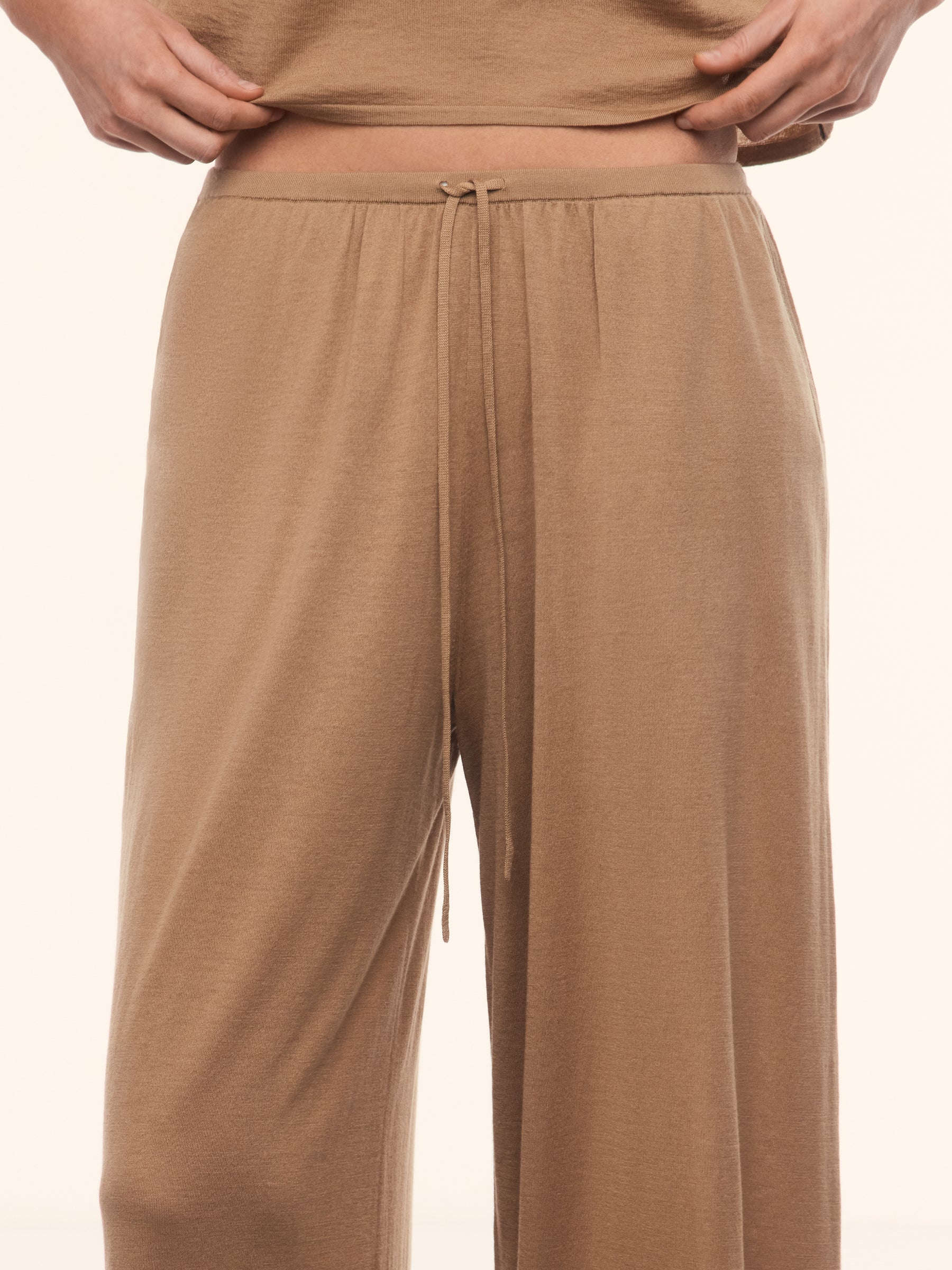 Mei silk-cotton trousers - Image 4