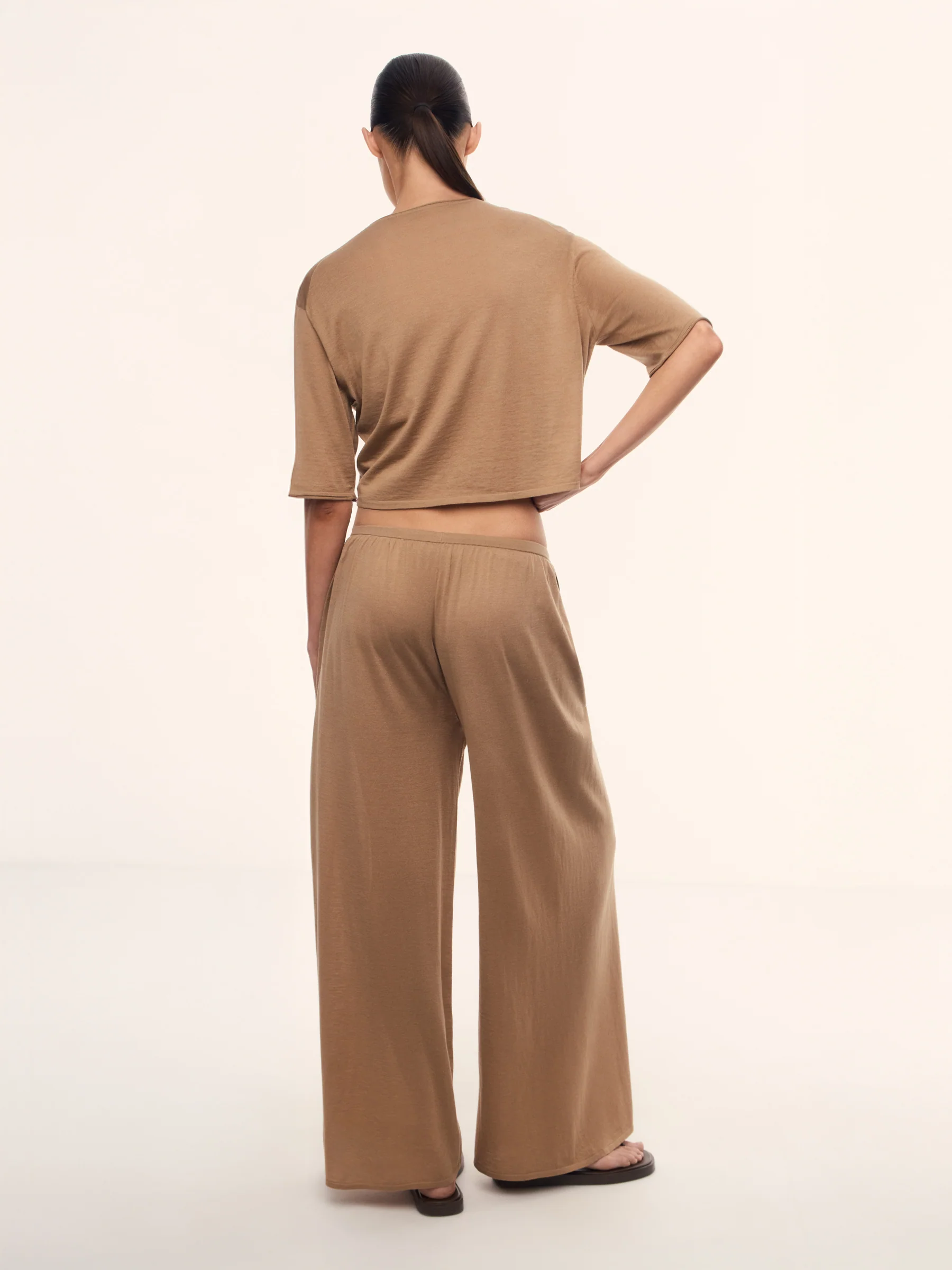 Mei silk-cotton trousers - Image 5