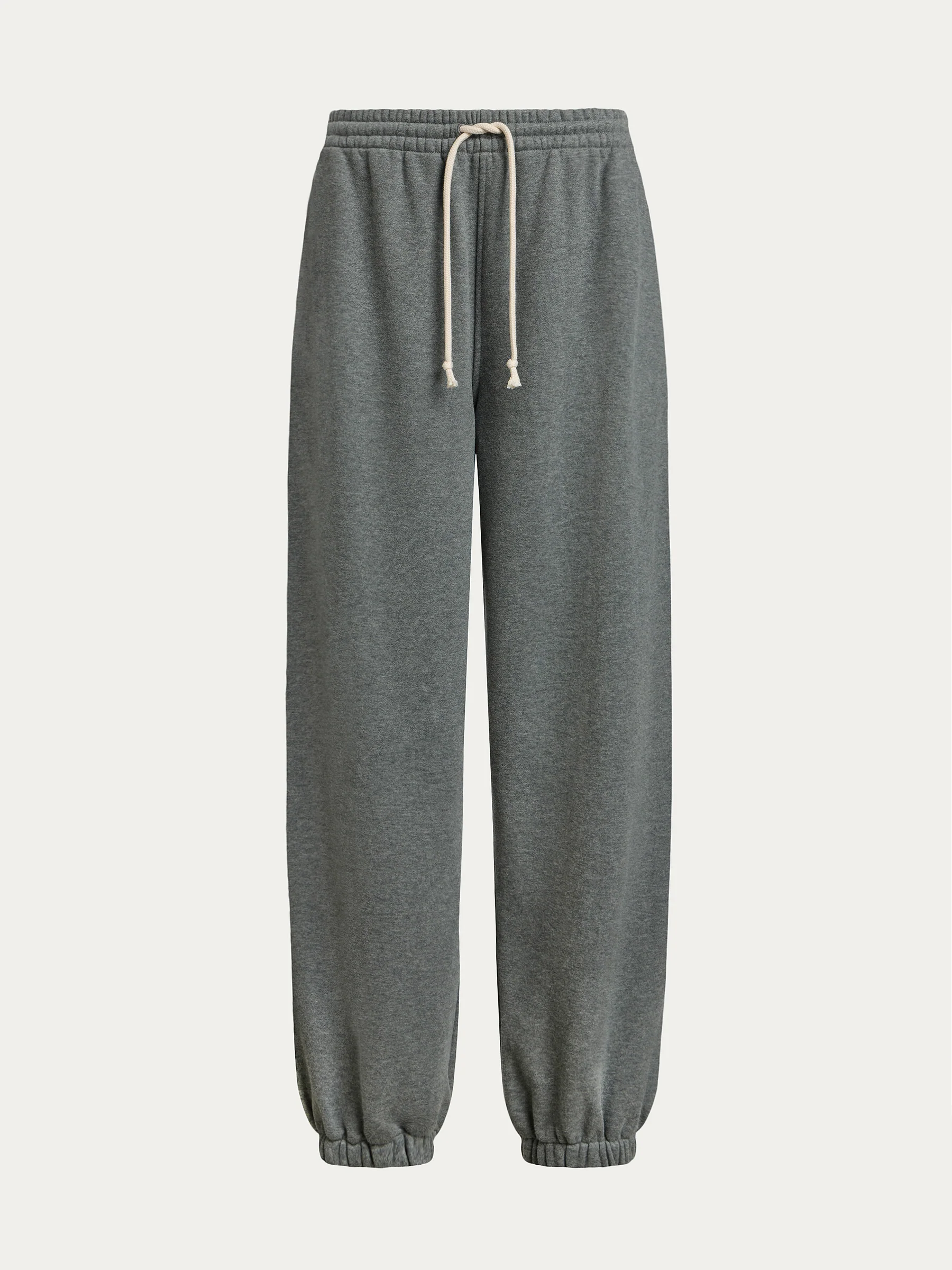 Melange terry trousers - Image 7