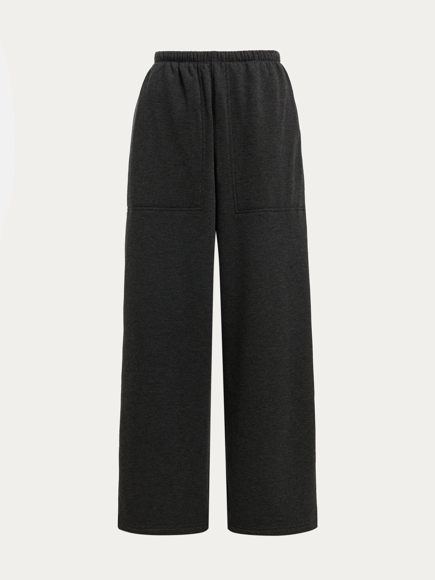 Melange wool-blend trousers - Image 6