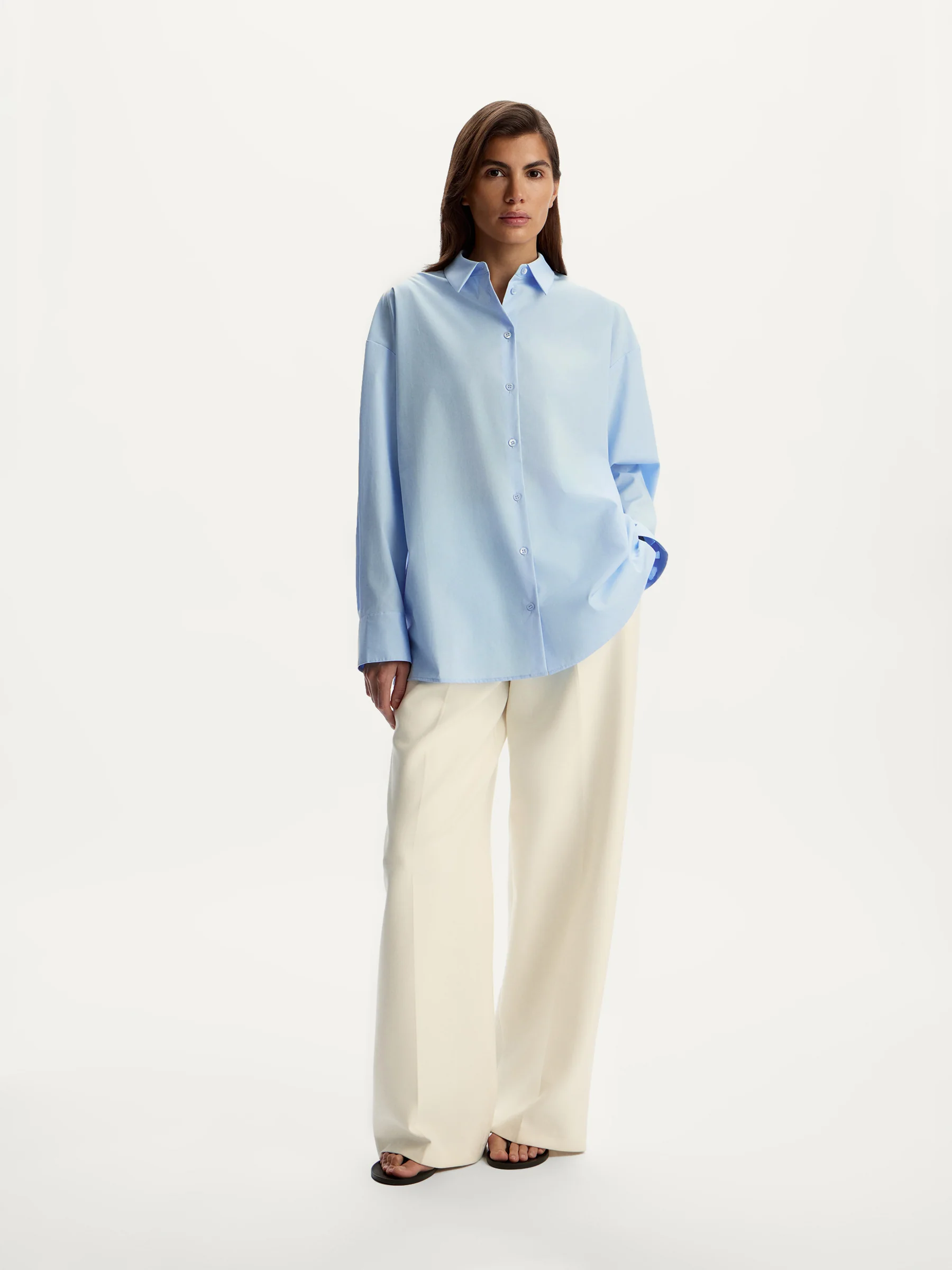 Mercerised cotton shirt - Image 2