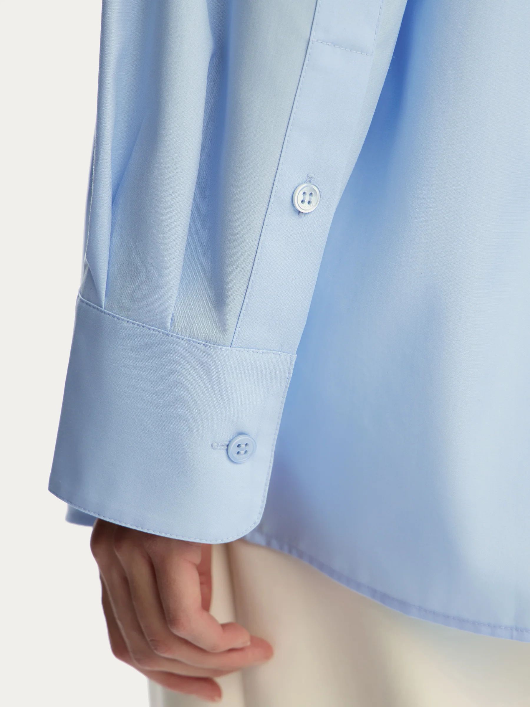 Mercerised cotton shirt - Image 4