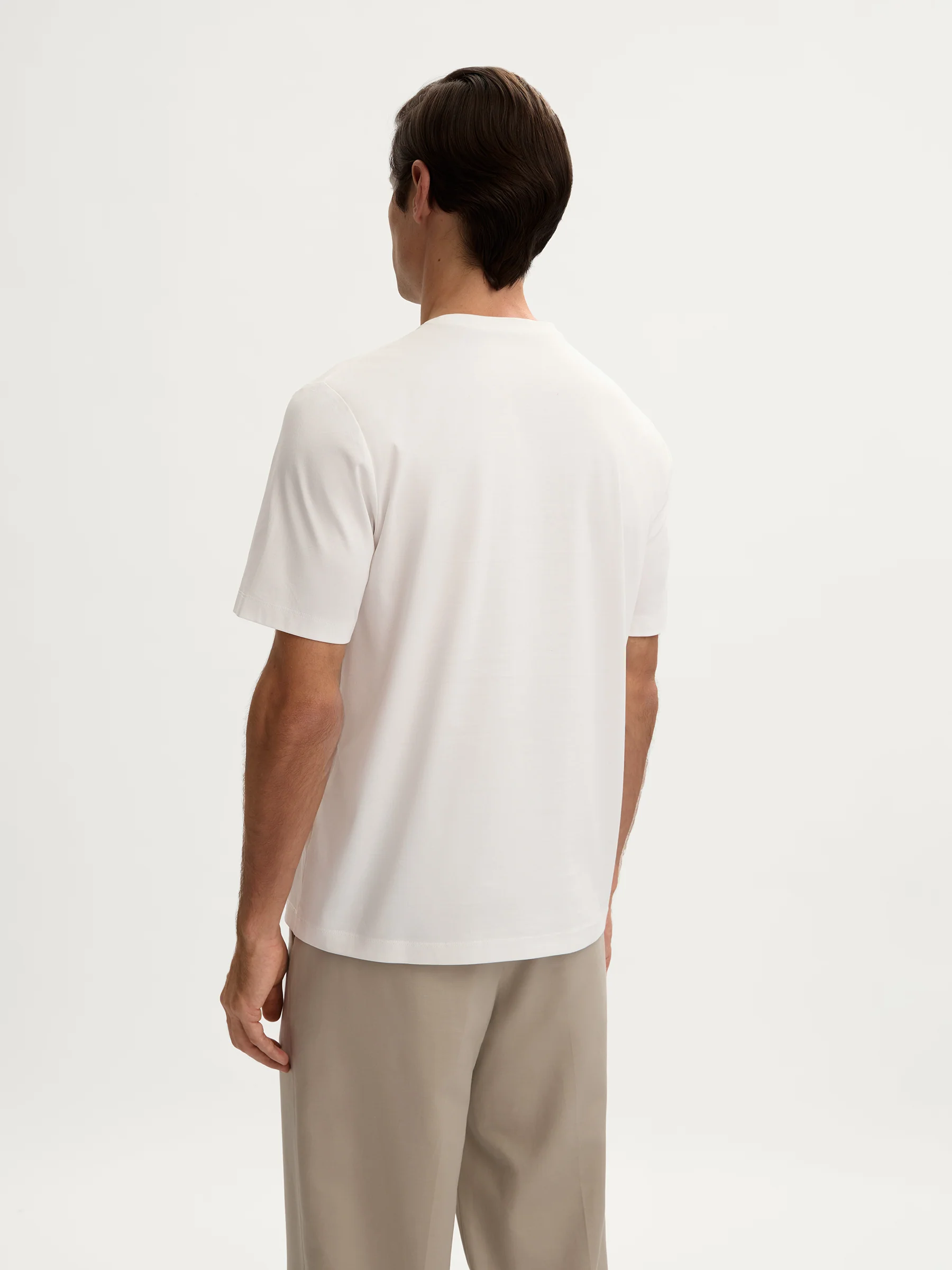 Mercerised cotton T-shirt - Image 5