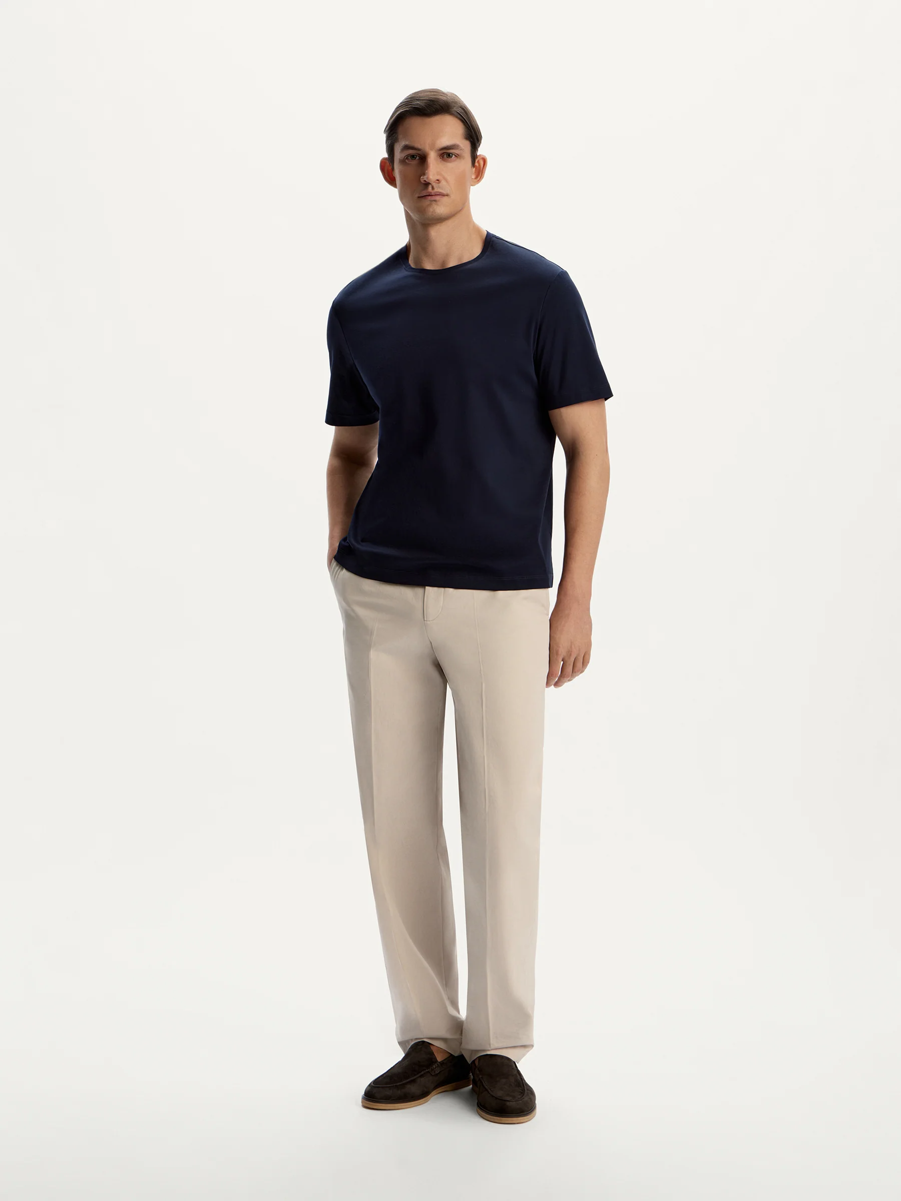 Mercerised cotton T-shirt - Image 3